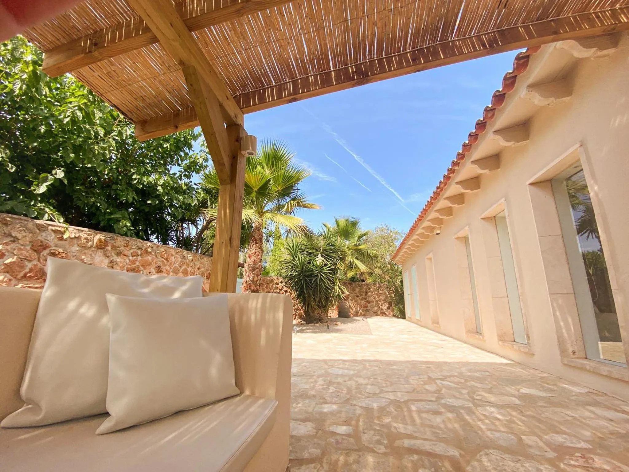 Balcony/Terrace in Finca Amapola - Agrotourismus