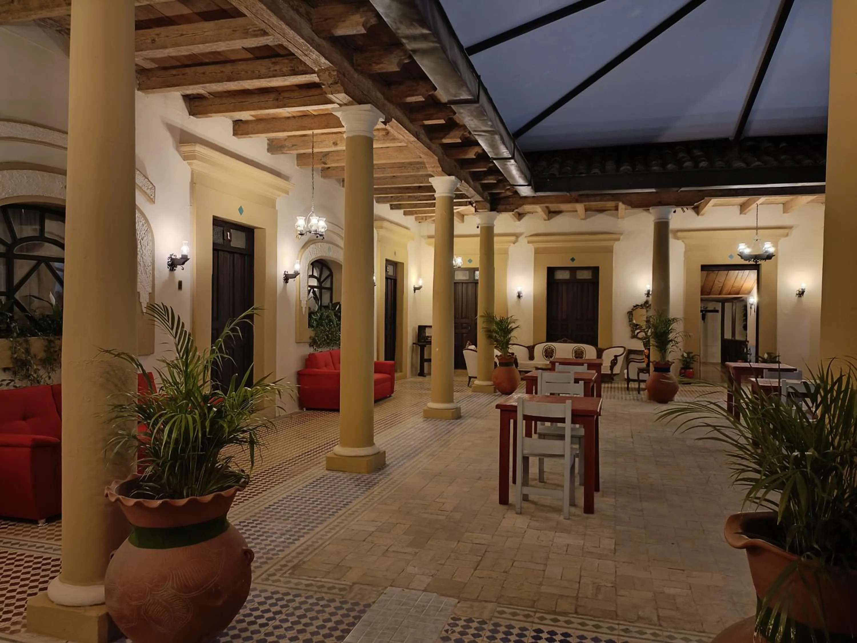 Patio in Hotel La Capilla