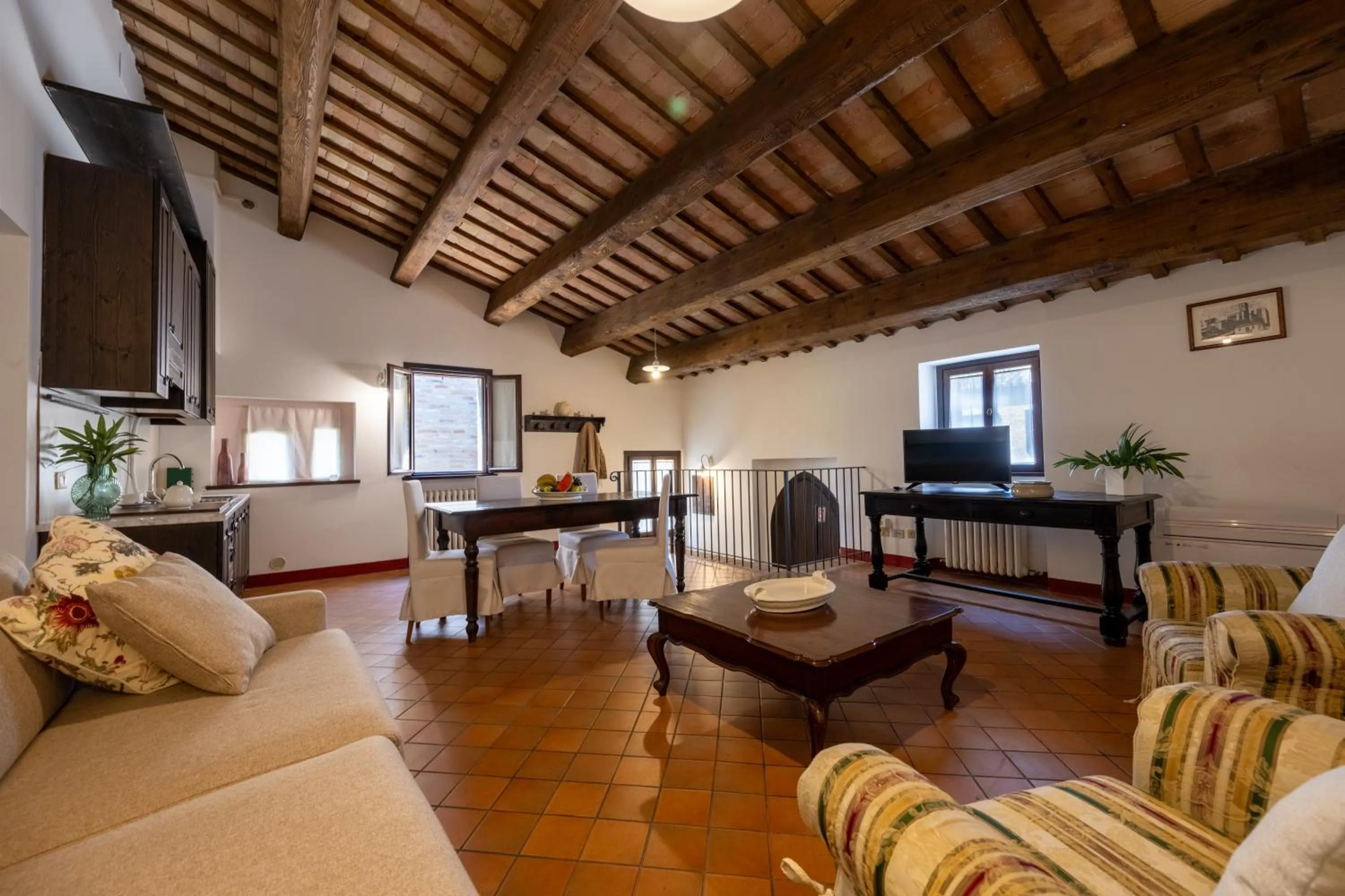 Photo of the whole room in Palazzo Viviani - Castello di Montegridolfo