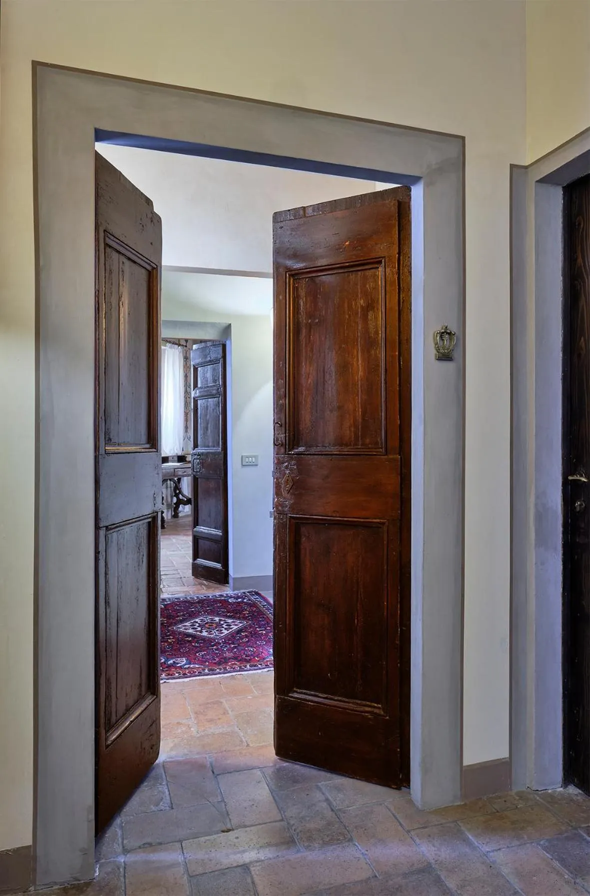 Patio in Palazzo Viviani - Castello di Montegridolfo