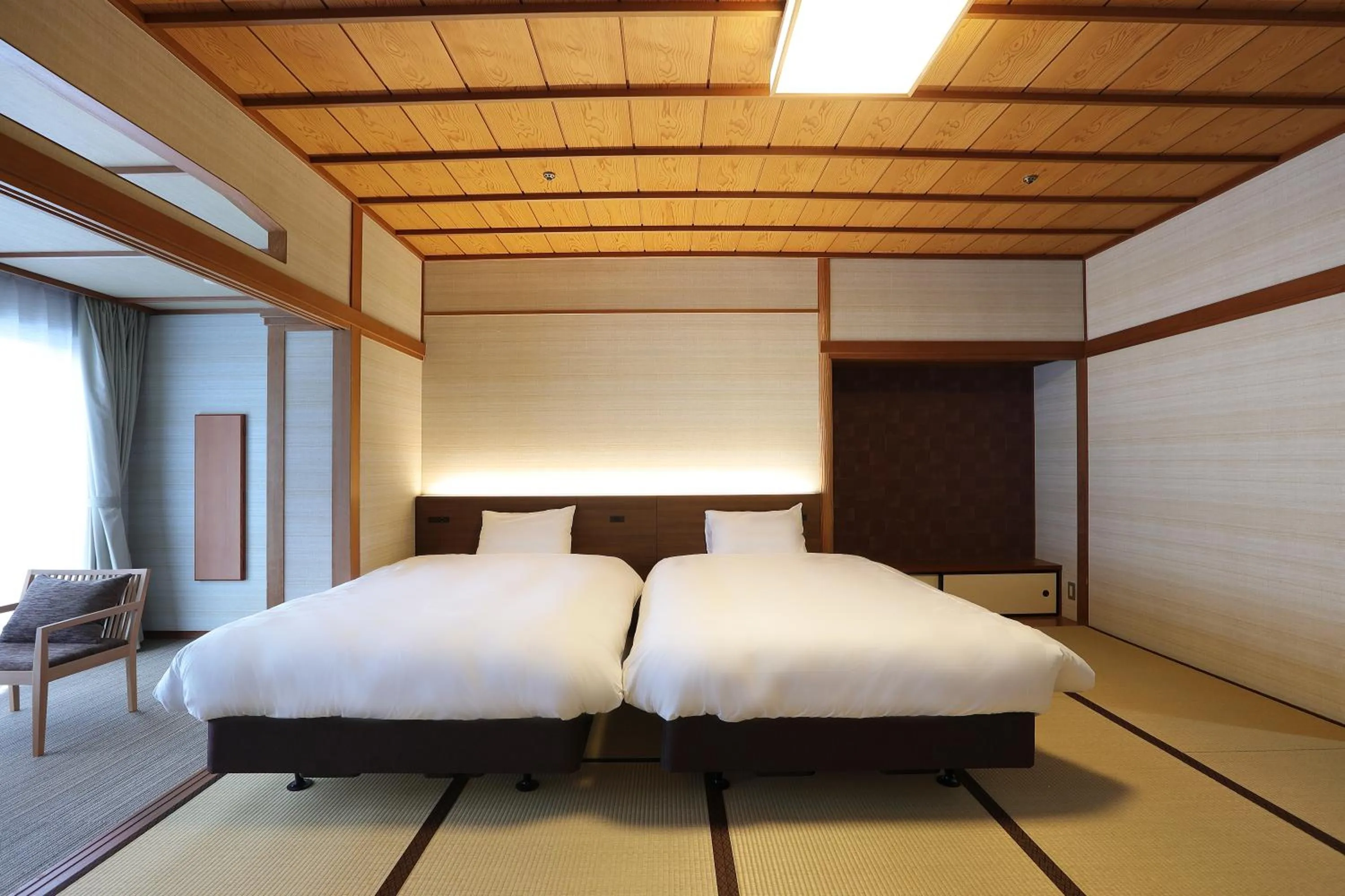 Bed in Manten no Tsujinoya
