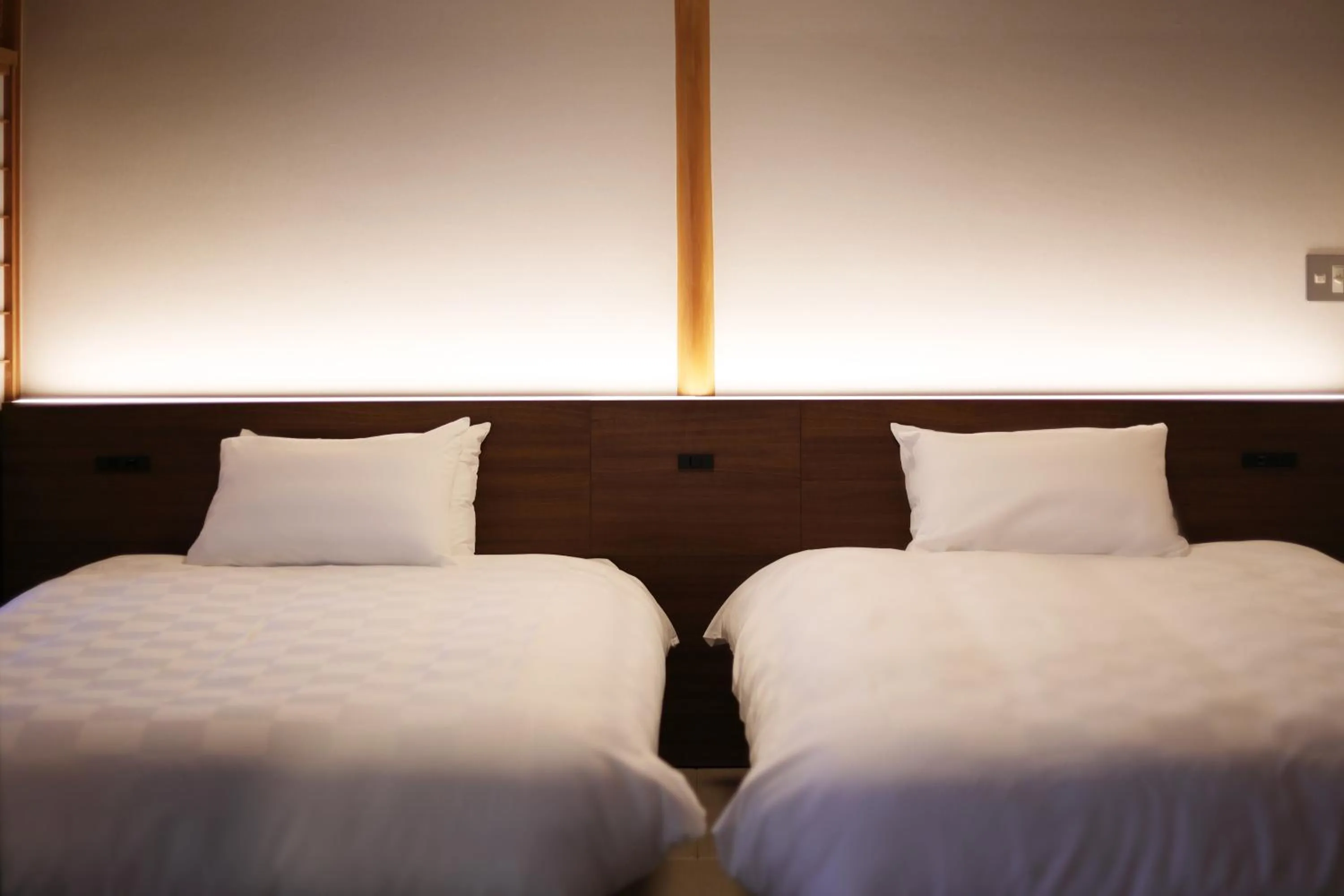 Bed in Manten no Tsujinoya