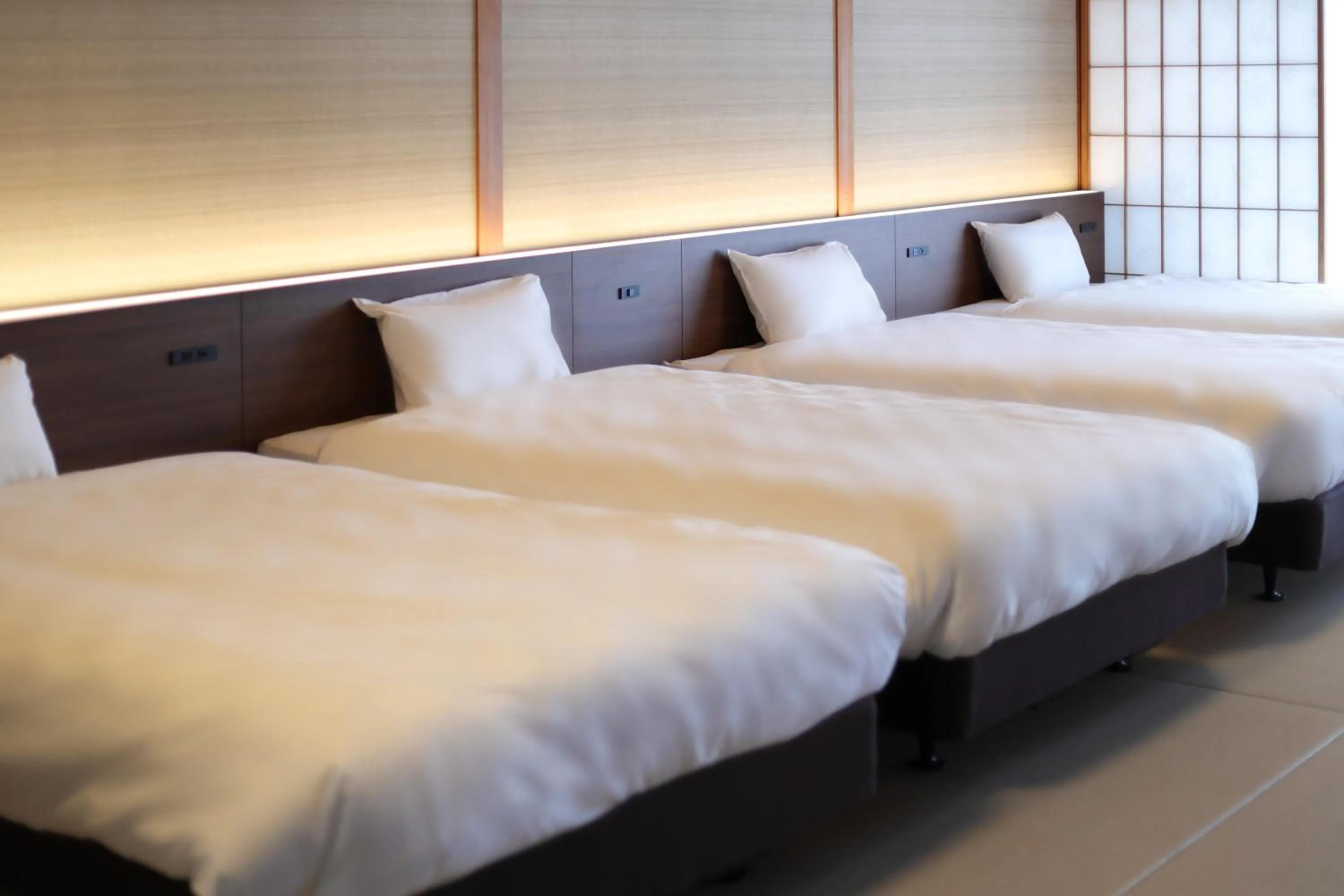 Bed in Manten no Tsujinoya