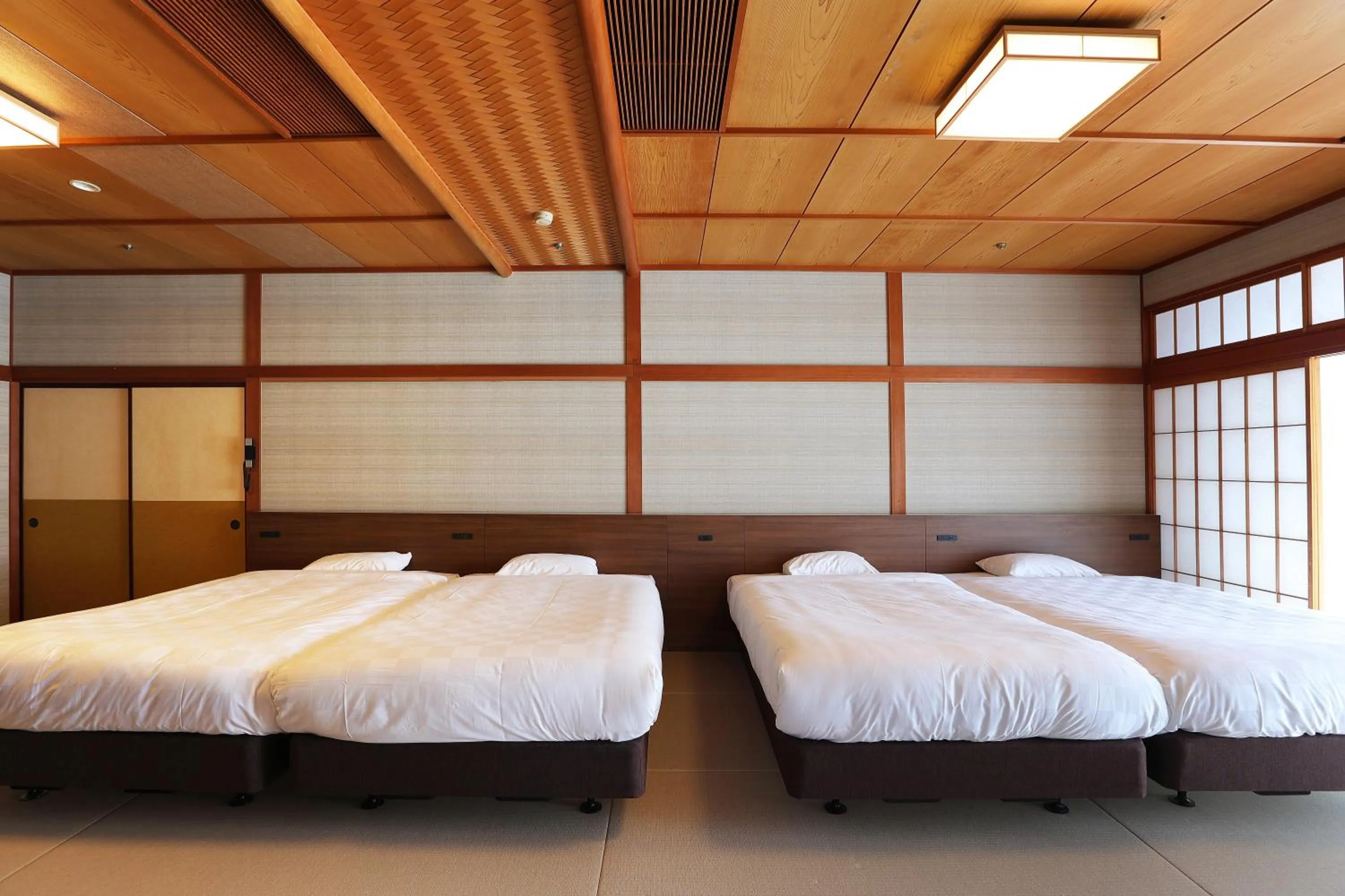 Bed in Manten no Tsujinoya