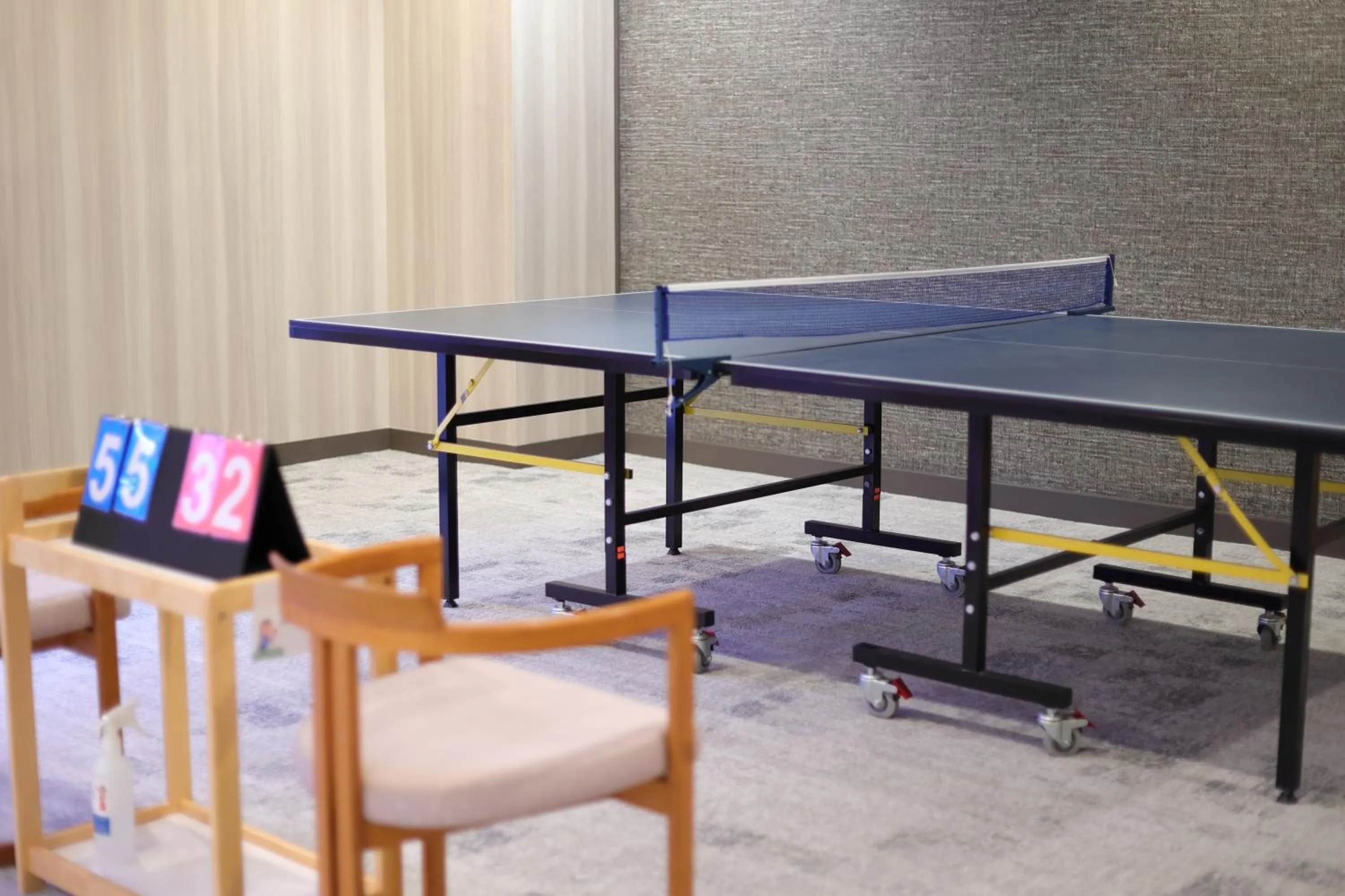 Table tennis in Manten no Tsujinoya