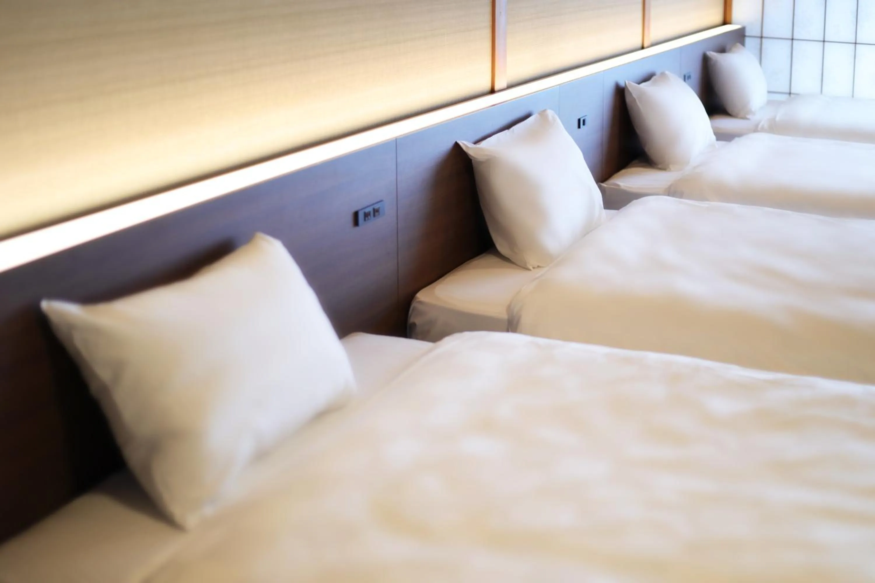 Bed in Manten no Tsujinoya