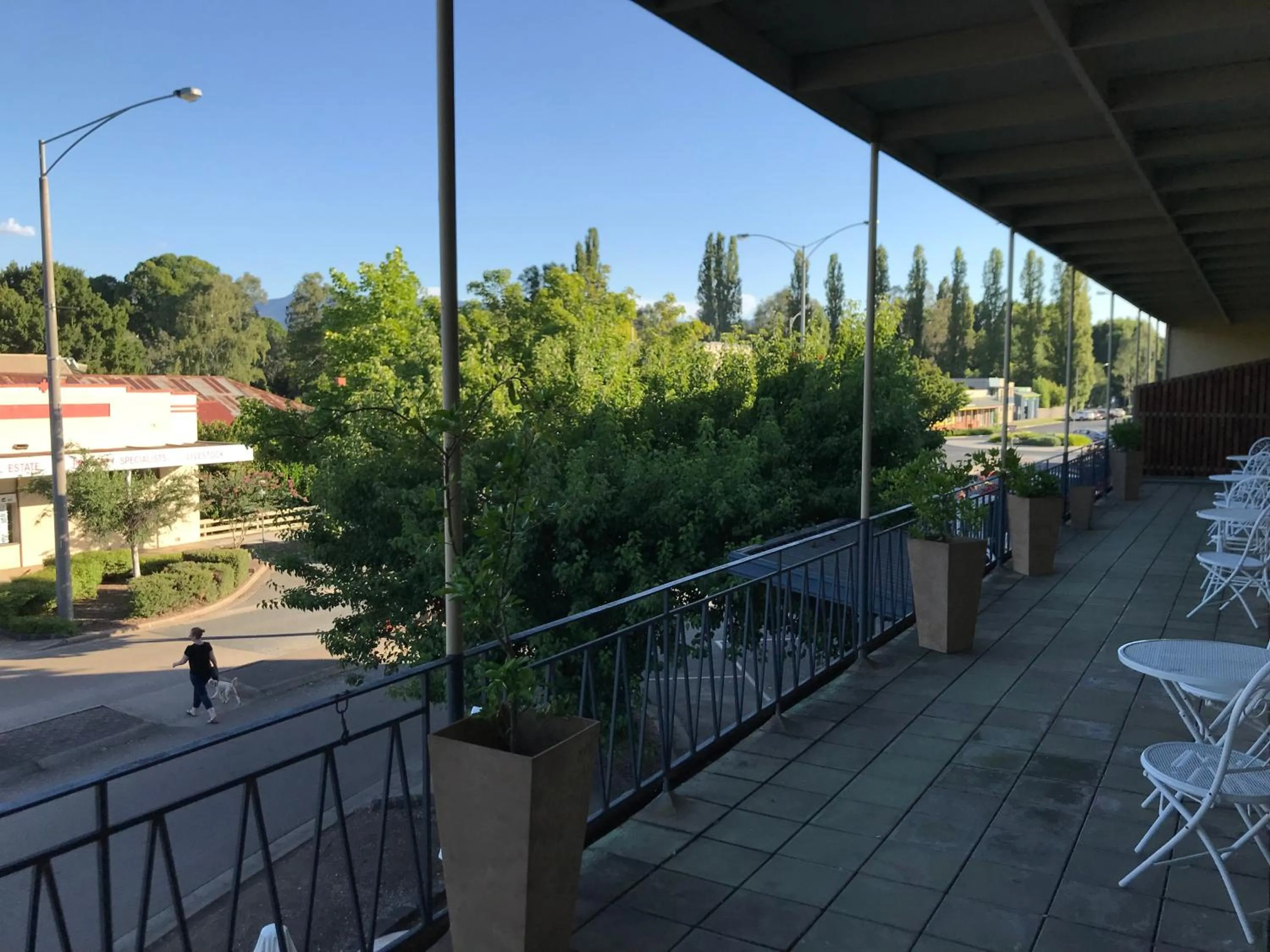 Balcony/Terrace in Myrtleford Hotel