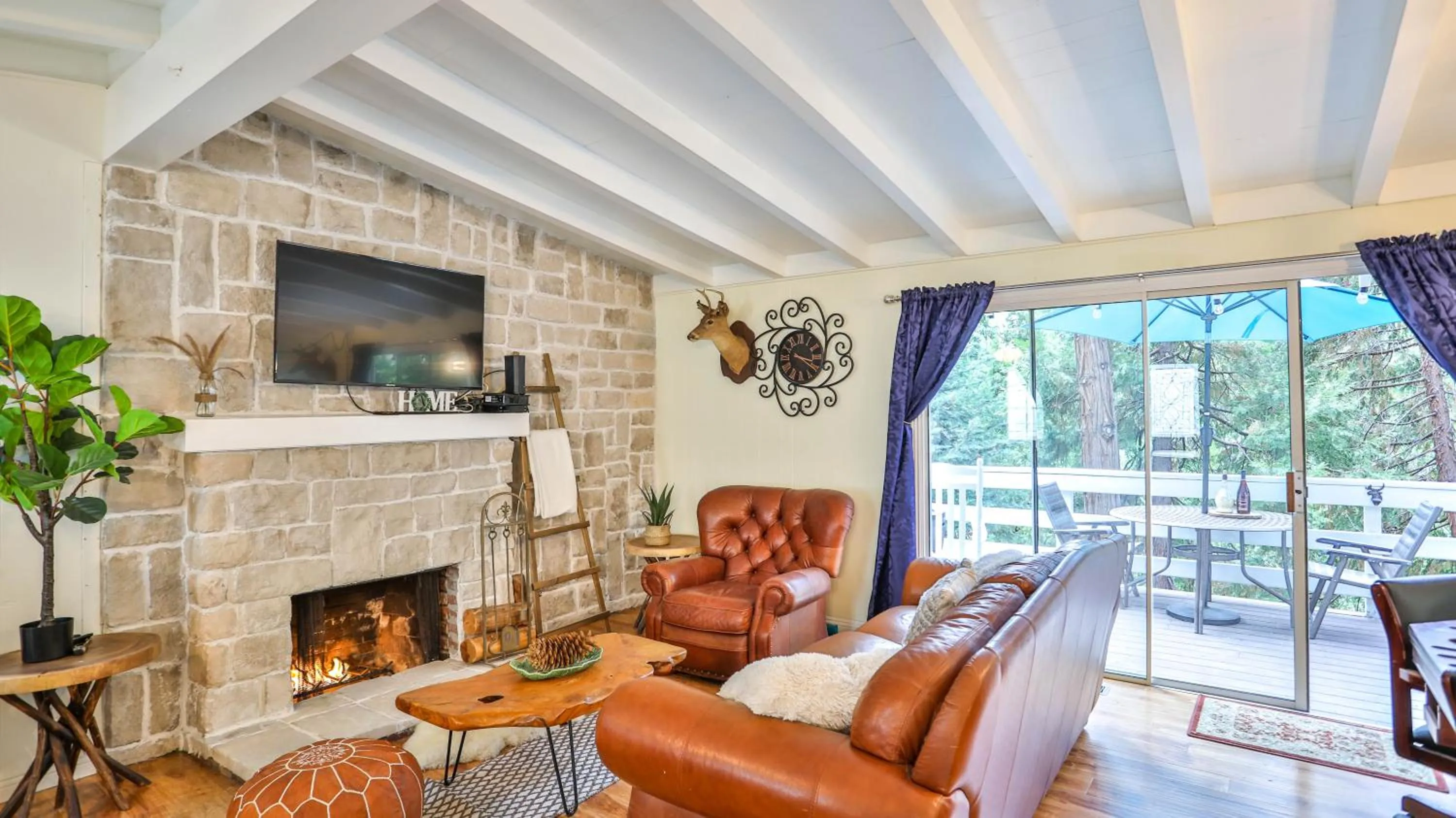 TV and multimedia in Lake house Cabin - Lake Arrowhead