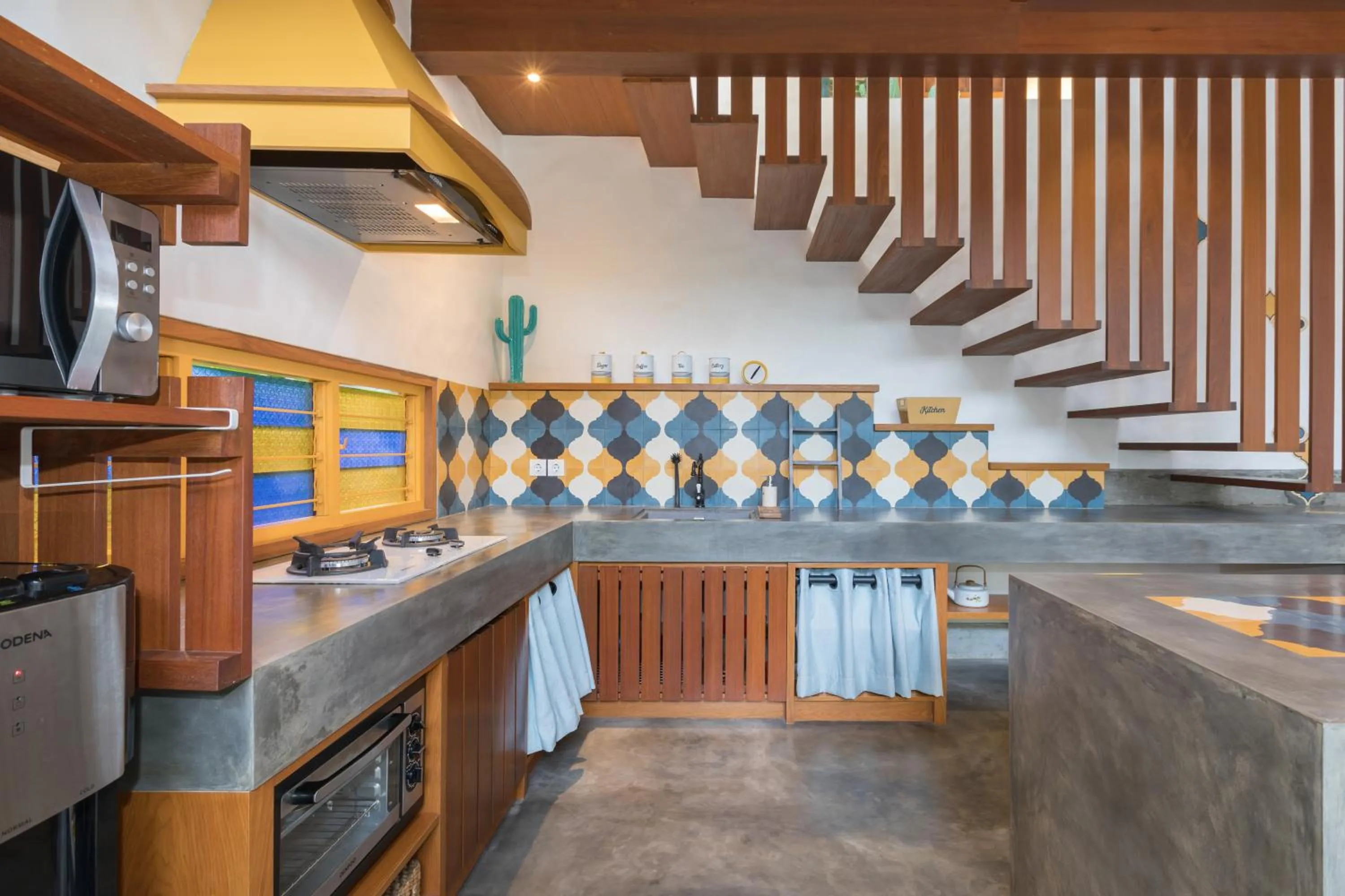 Kitchen or kitchenette in Arkana Village Canggu by Nagisa Bali