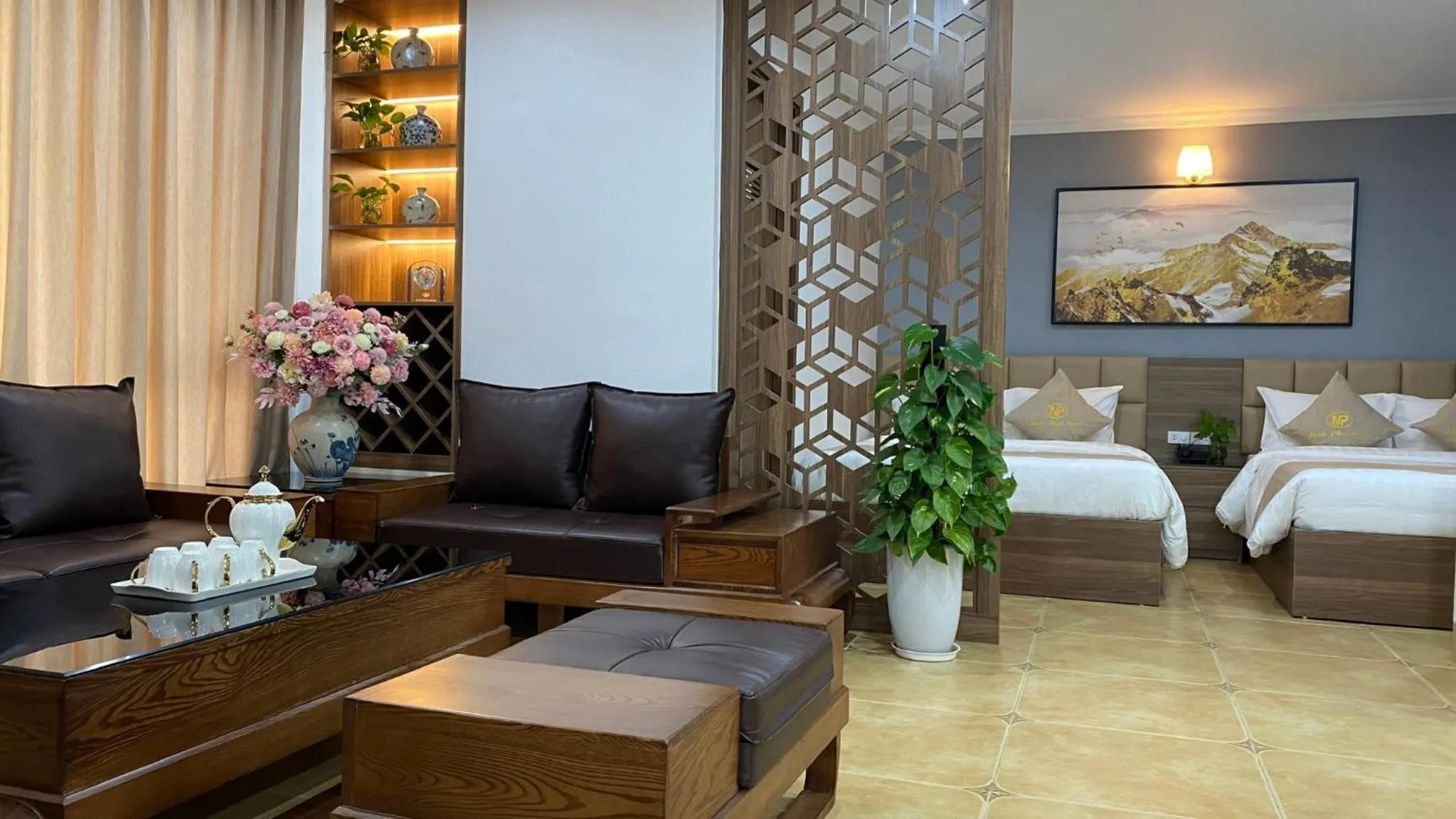 Bedroom in Minh Phát Hotel