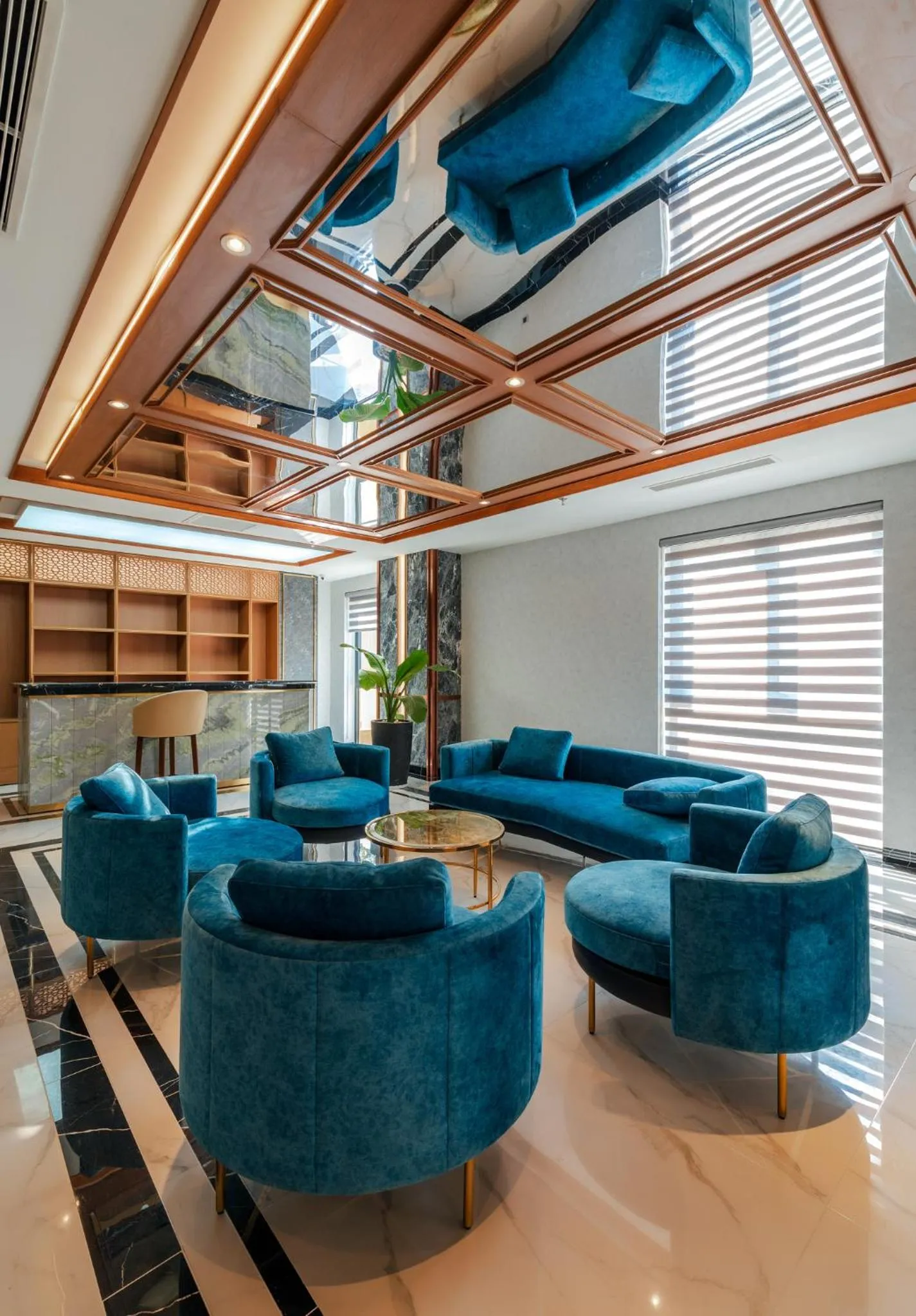 Seating area in The Tahiti Beach Hotel