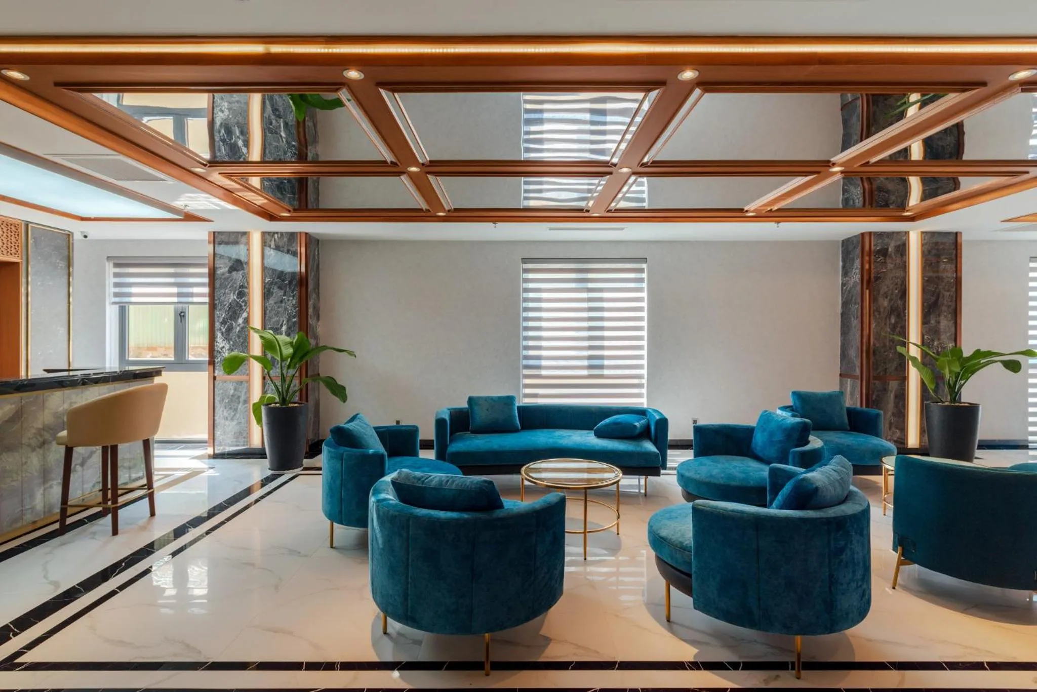 Living room in The Tahiti Beach Hotel