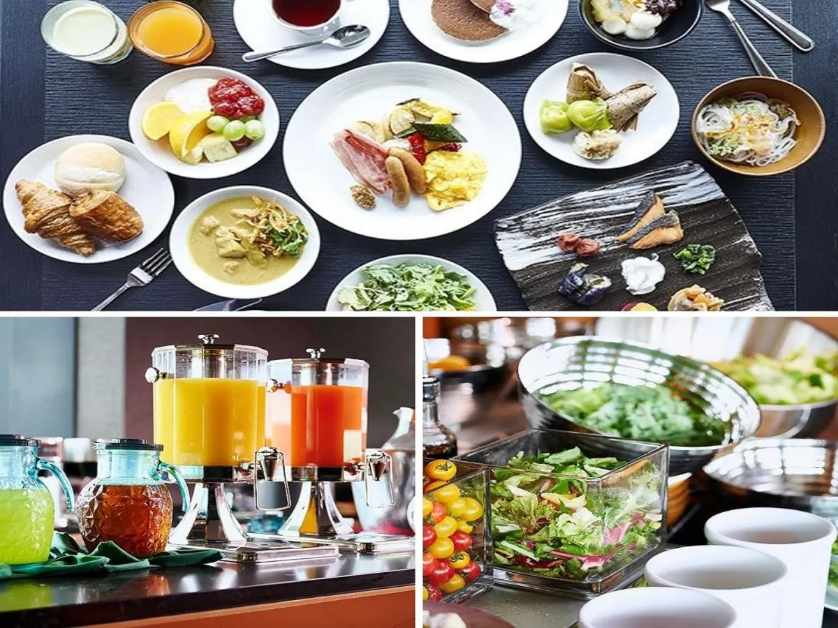 Buffet breakfast in Sotetsu Grand Fresa Takadanobaba