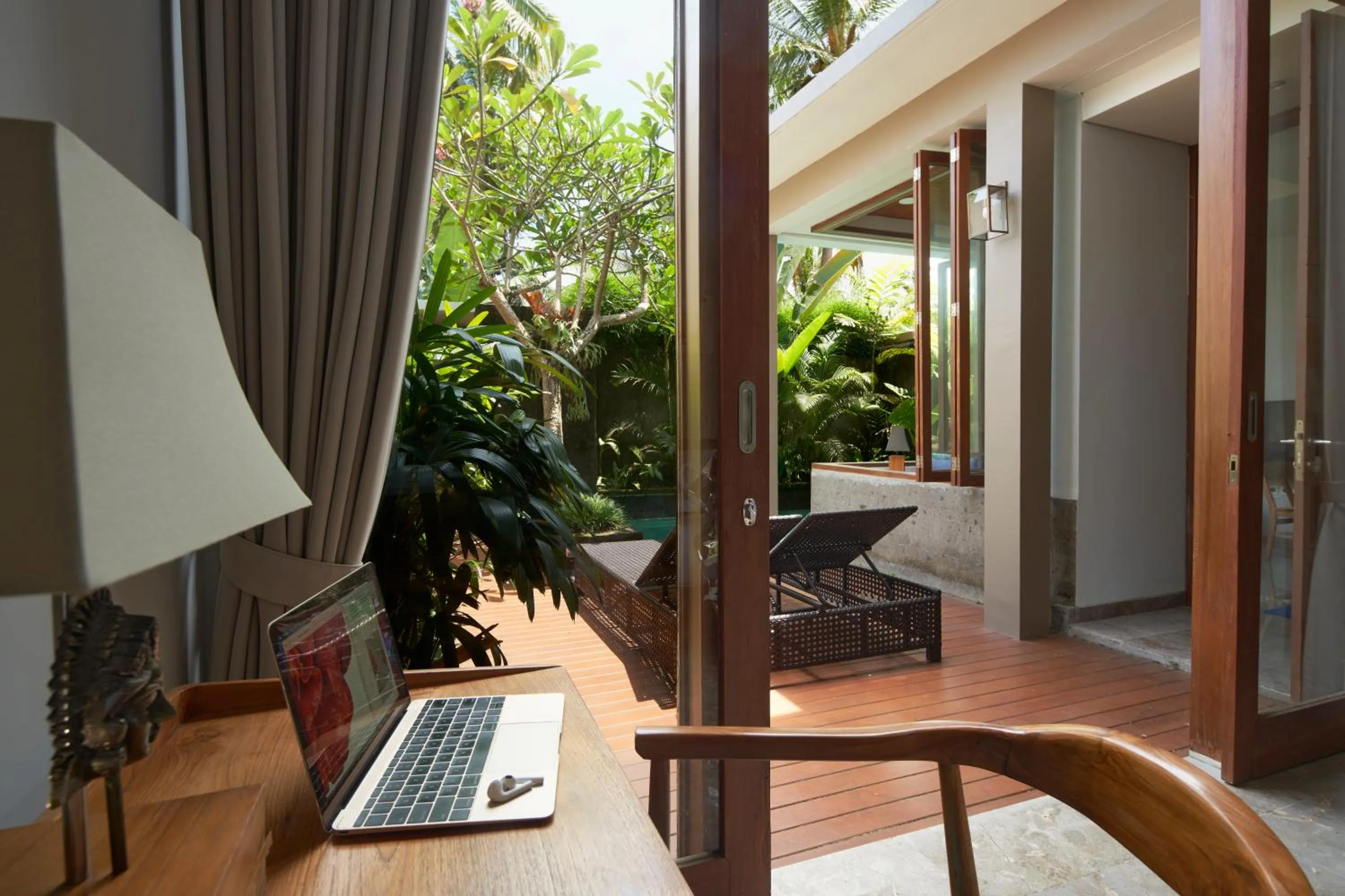 Living room in Prema Uja Villas