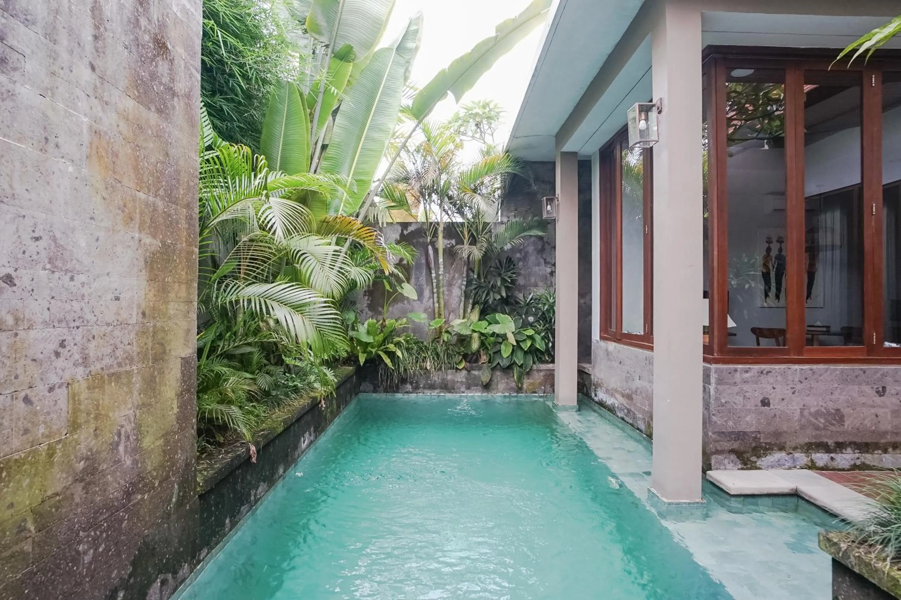 Swimming pool in Prema Uja Villas