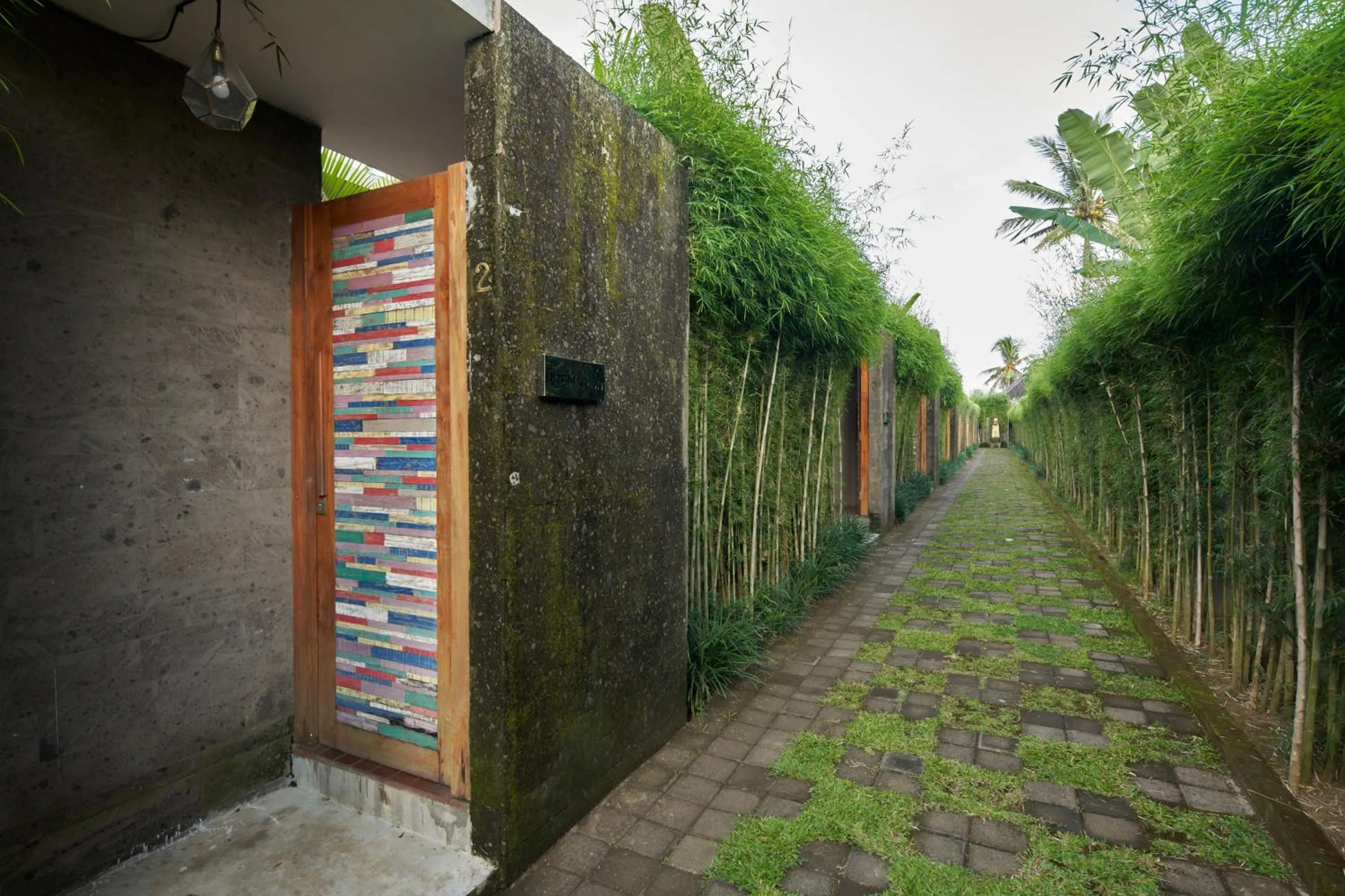 Facade/entrance in Prema Uja Villas