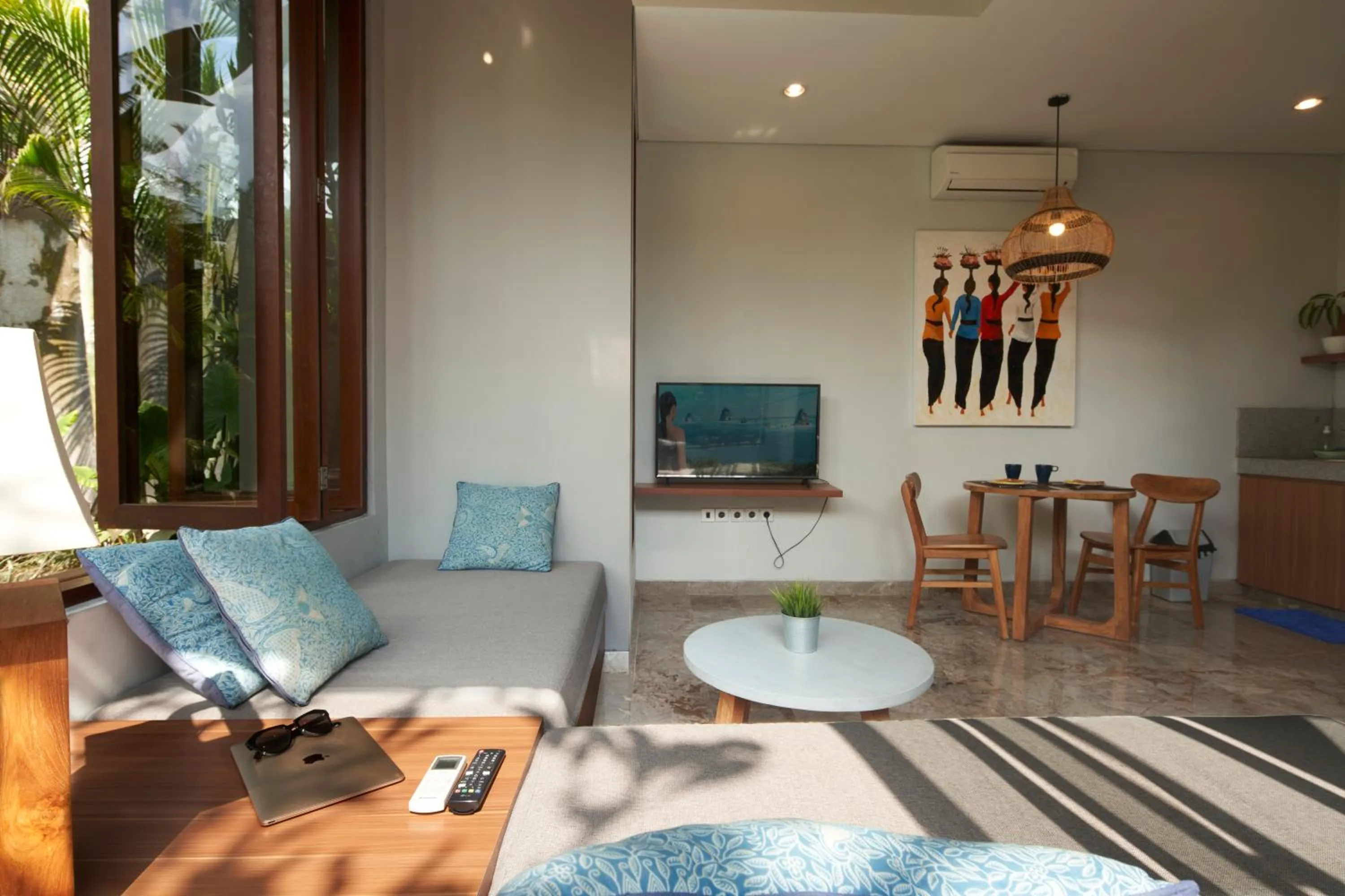 Living room in Prema Uja Villas