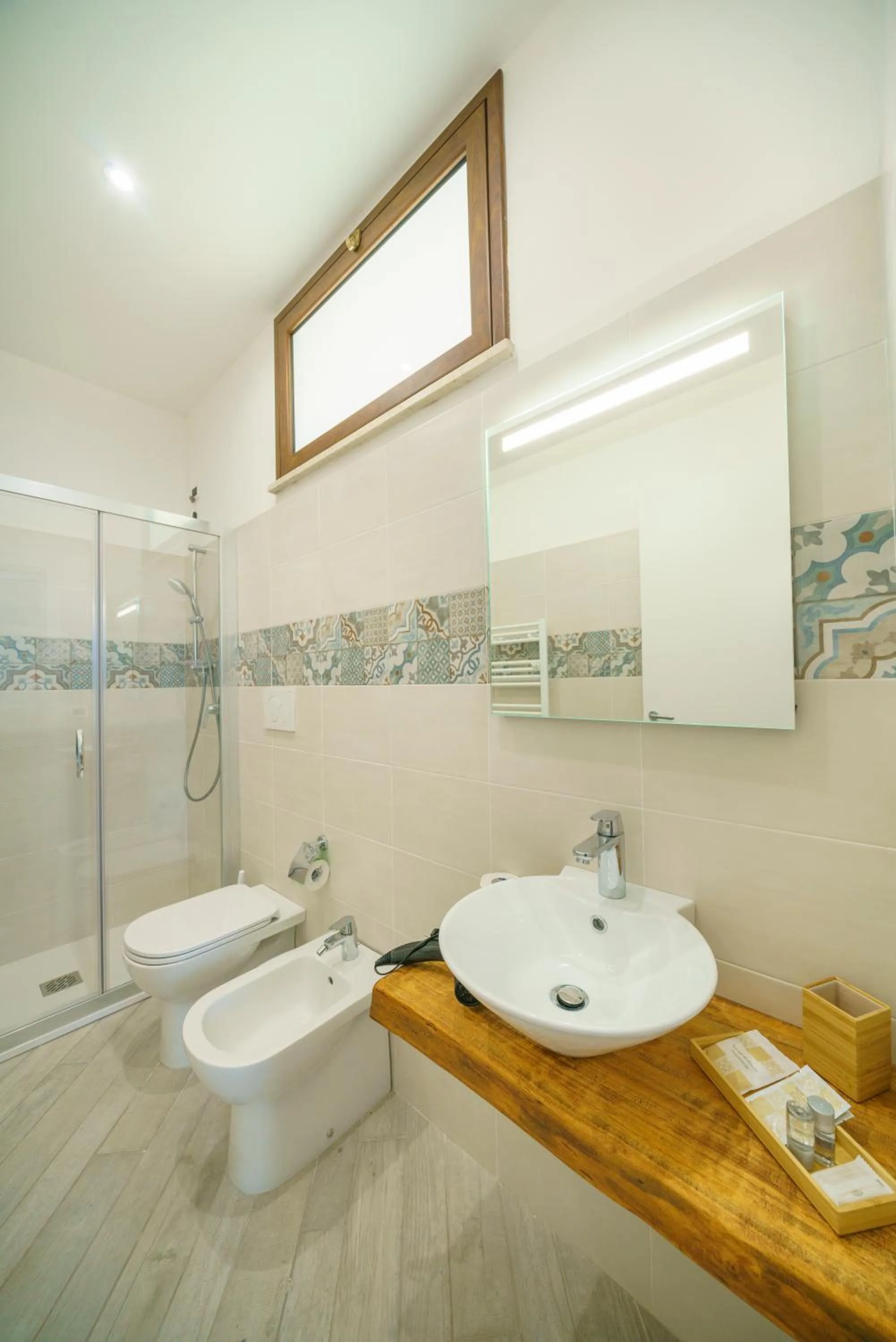 Bathroom in Minissale Farmhouse