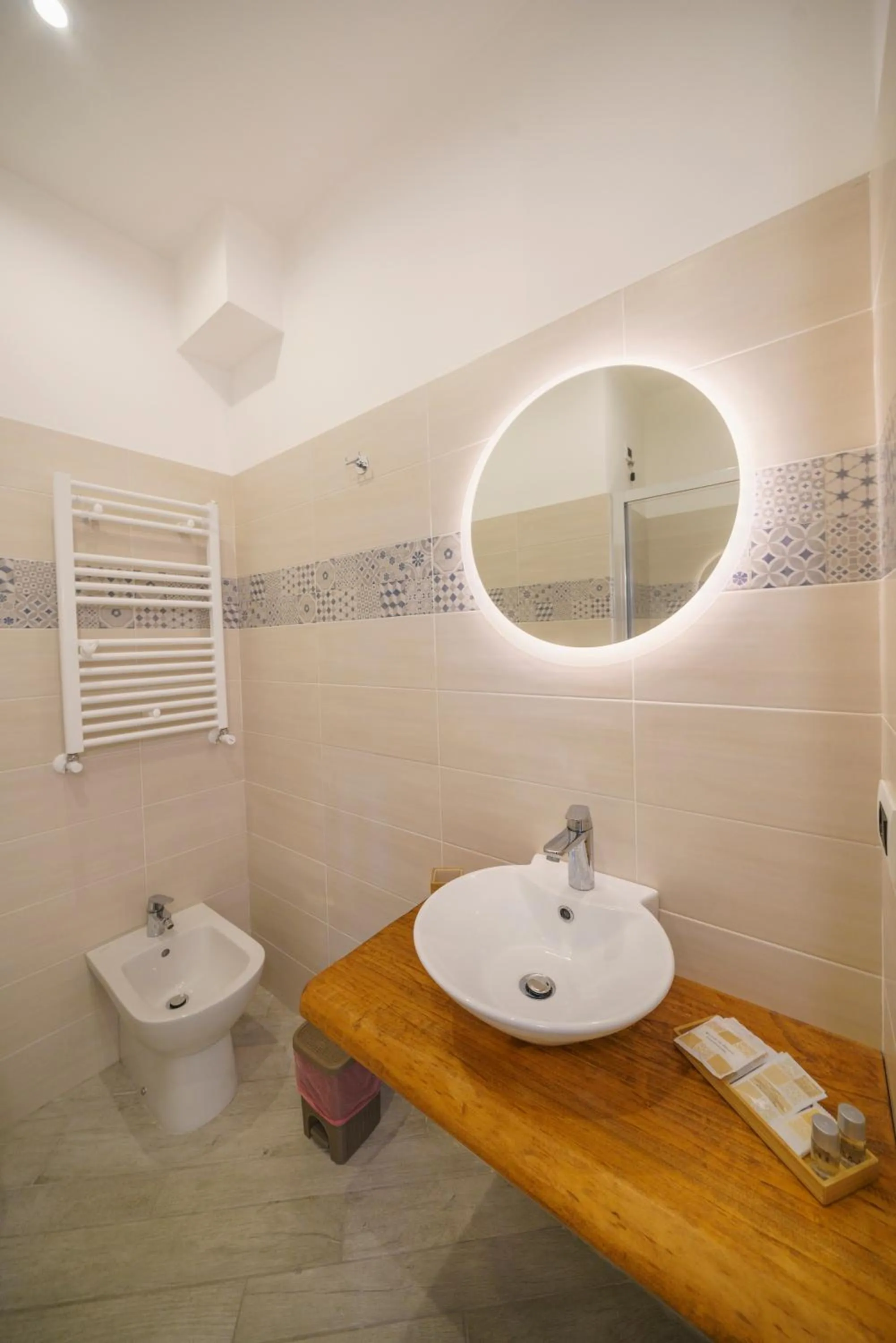 Bathroom in Minissale Farmhouse