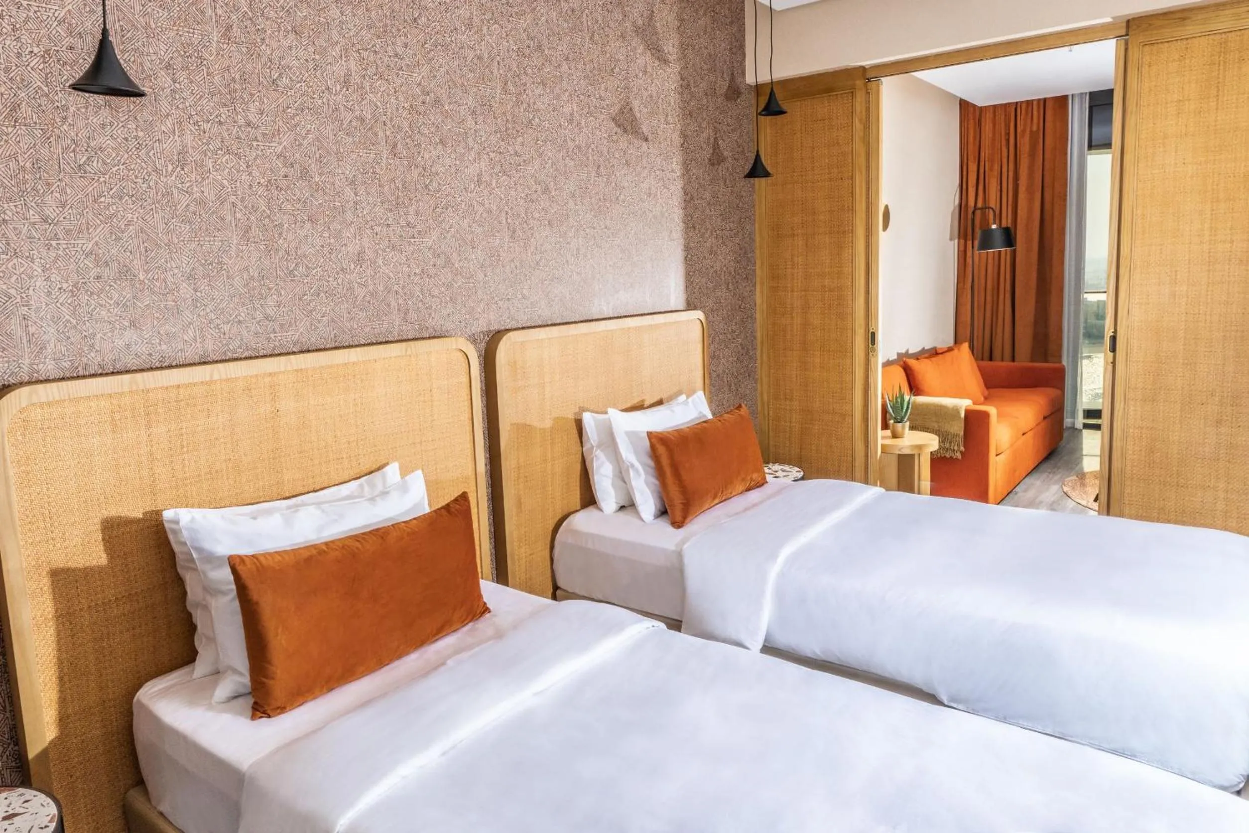 Bed in The House Hotel Al Khiran