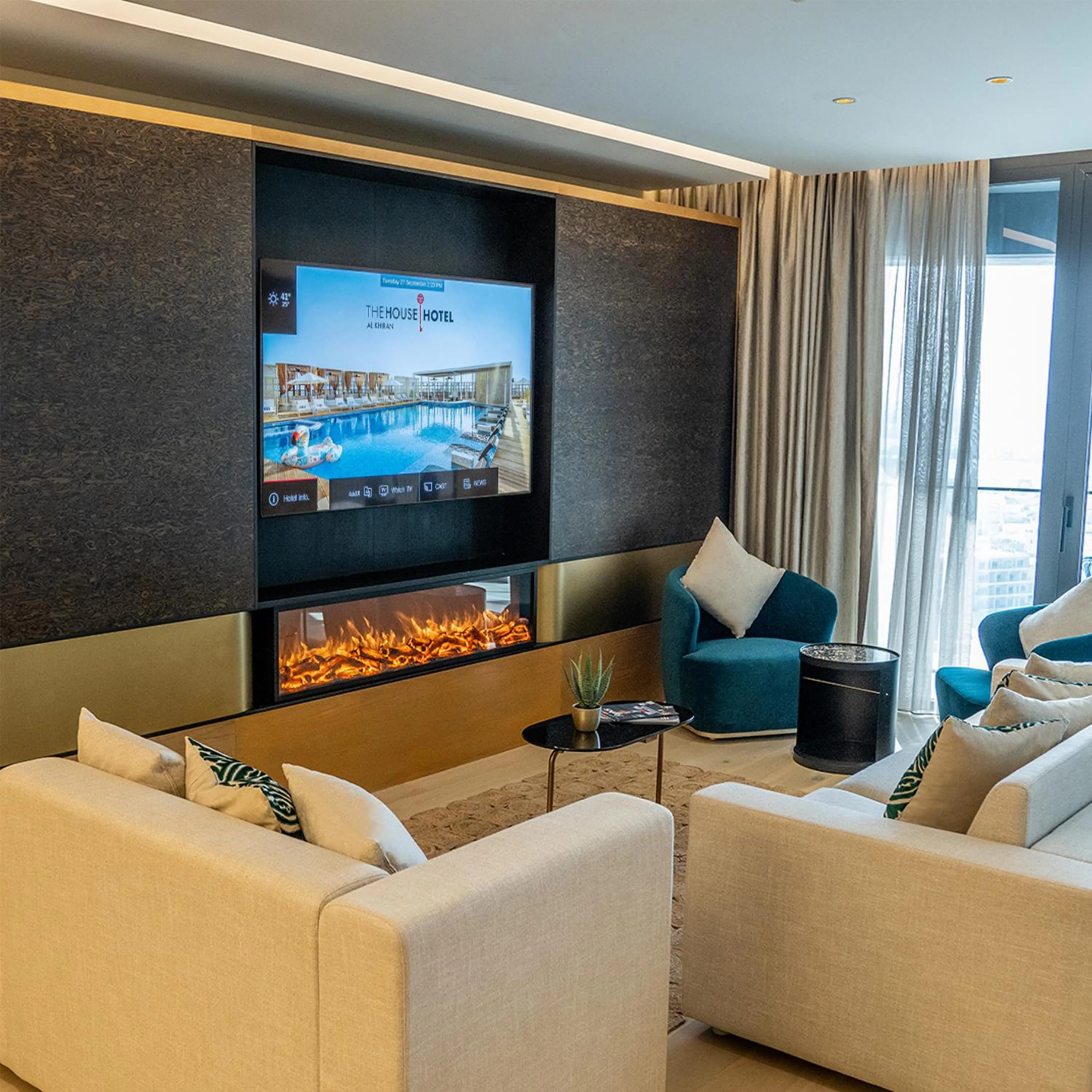 TV and multimedia in The House Hotel Al Khiran