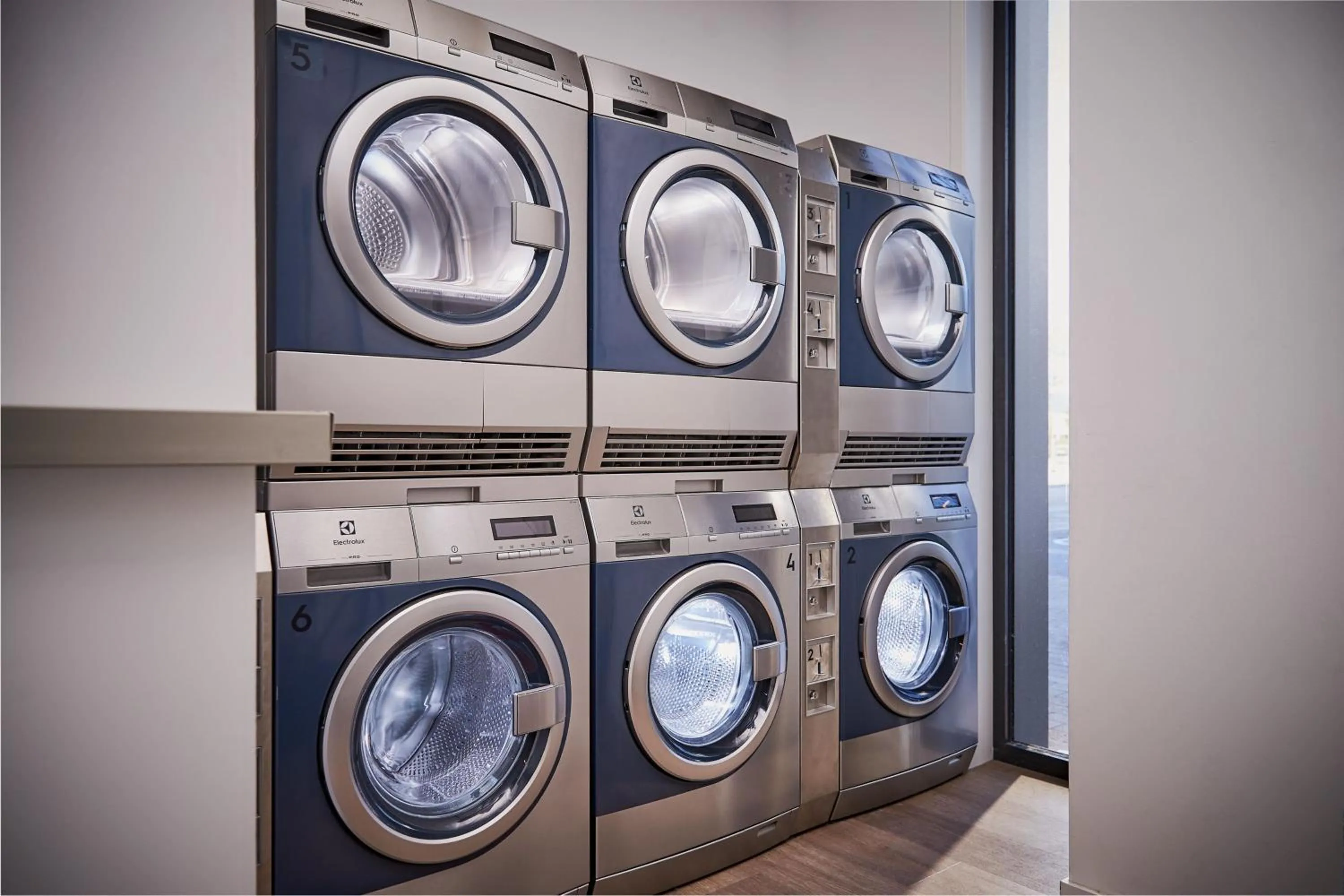 washing machine in Corendon Apartments Amsterdam Schiphol Airport