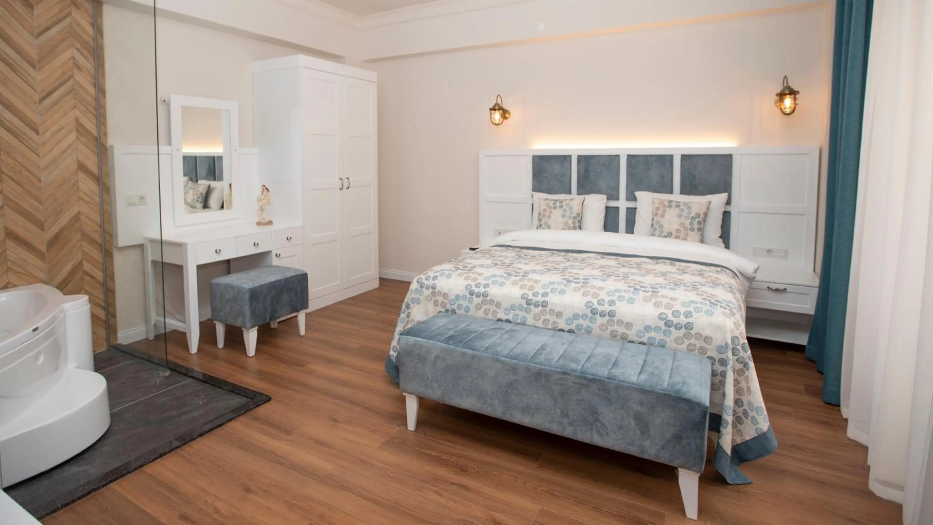 Bed in Balturk Garden Sapanca Hotel