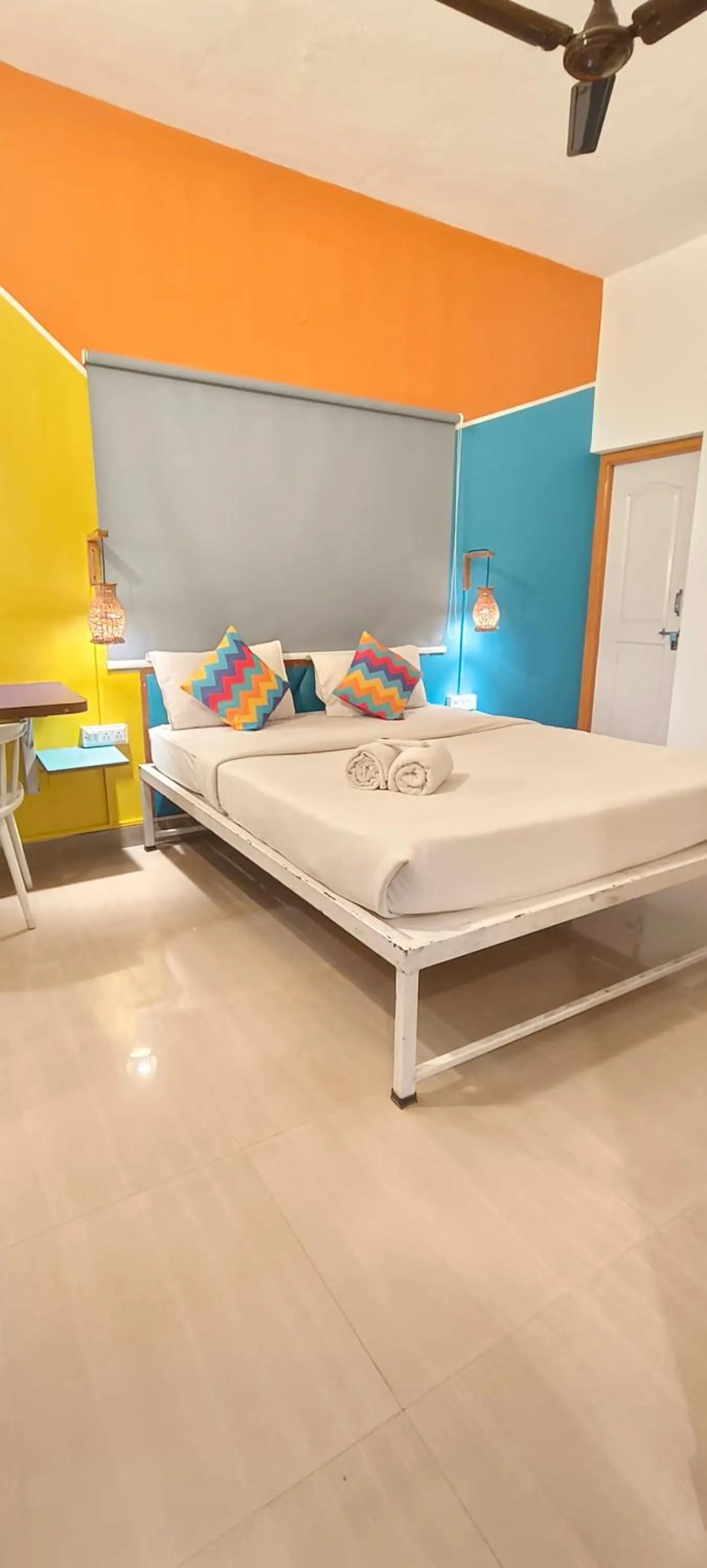 Bed in goSTOPS Coorg