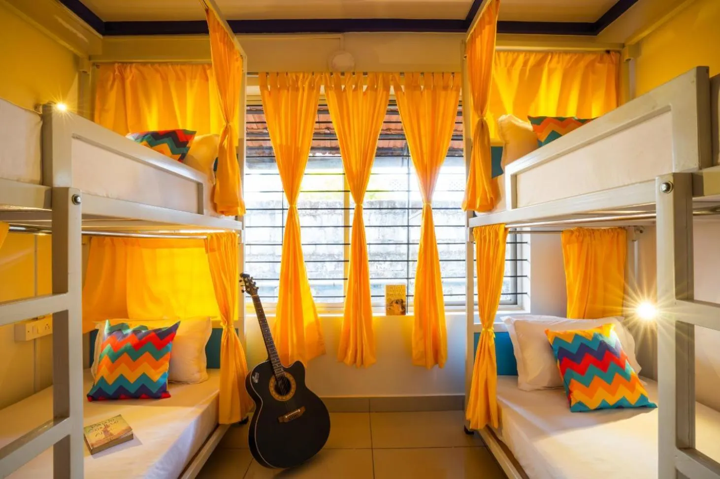 Bed in goSTOPS Coorg