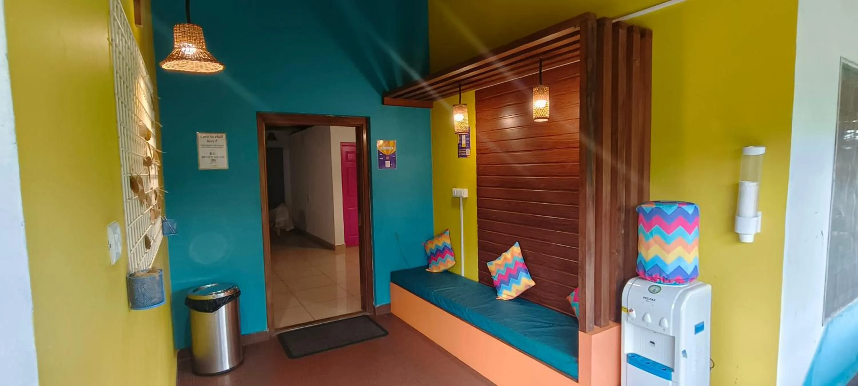 Seating area in goSTOPS Coorg