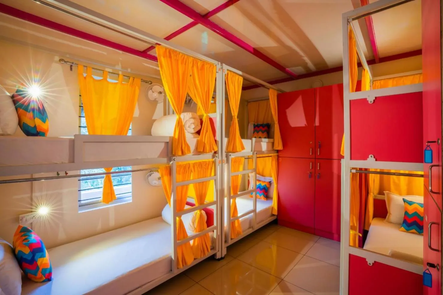 Bed in goSTOPS Coorg