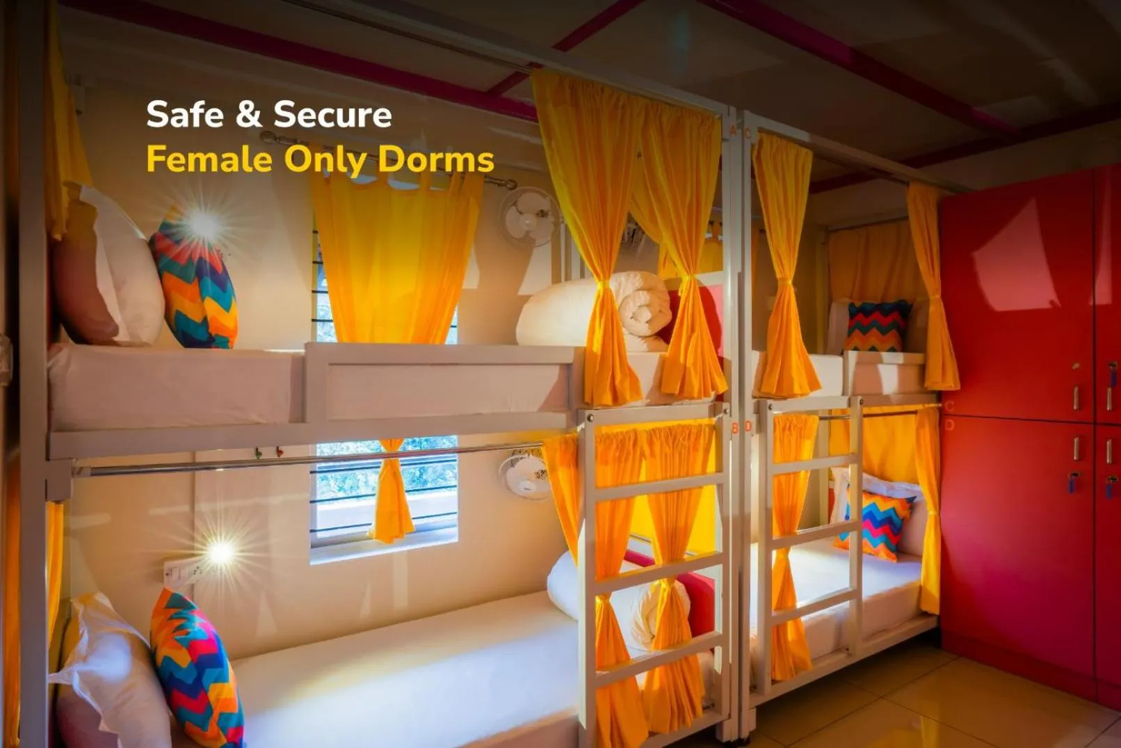 Bed in goSTOPS Coorg