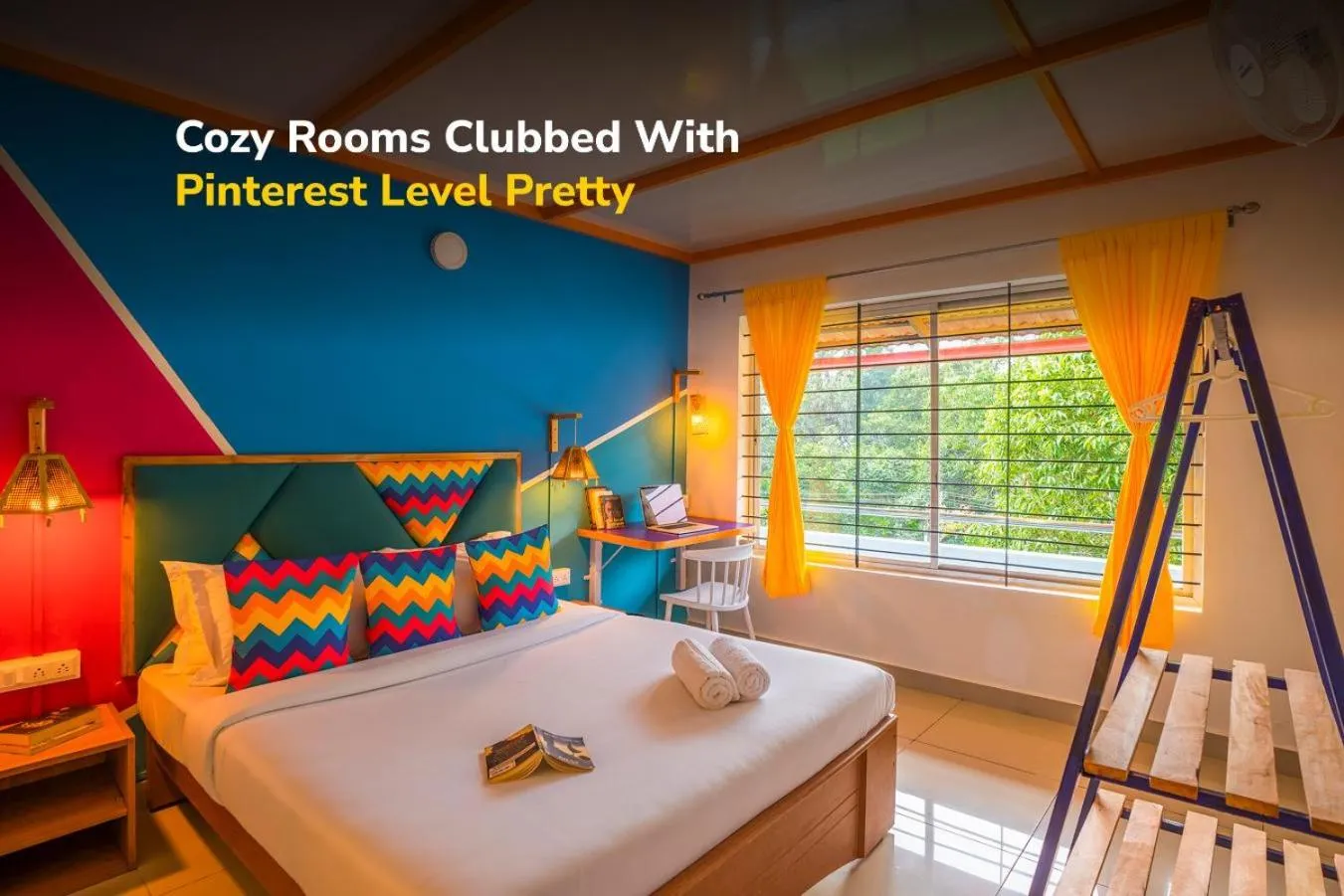 Bed in goSTOPS Coorg