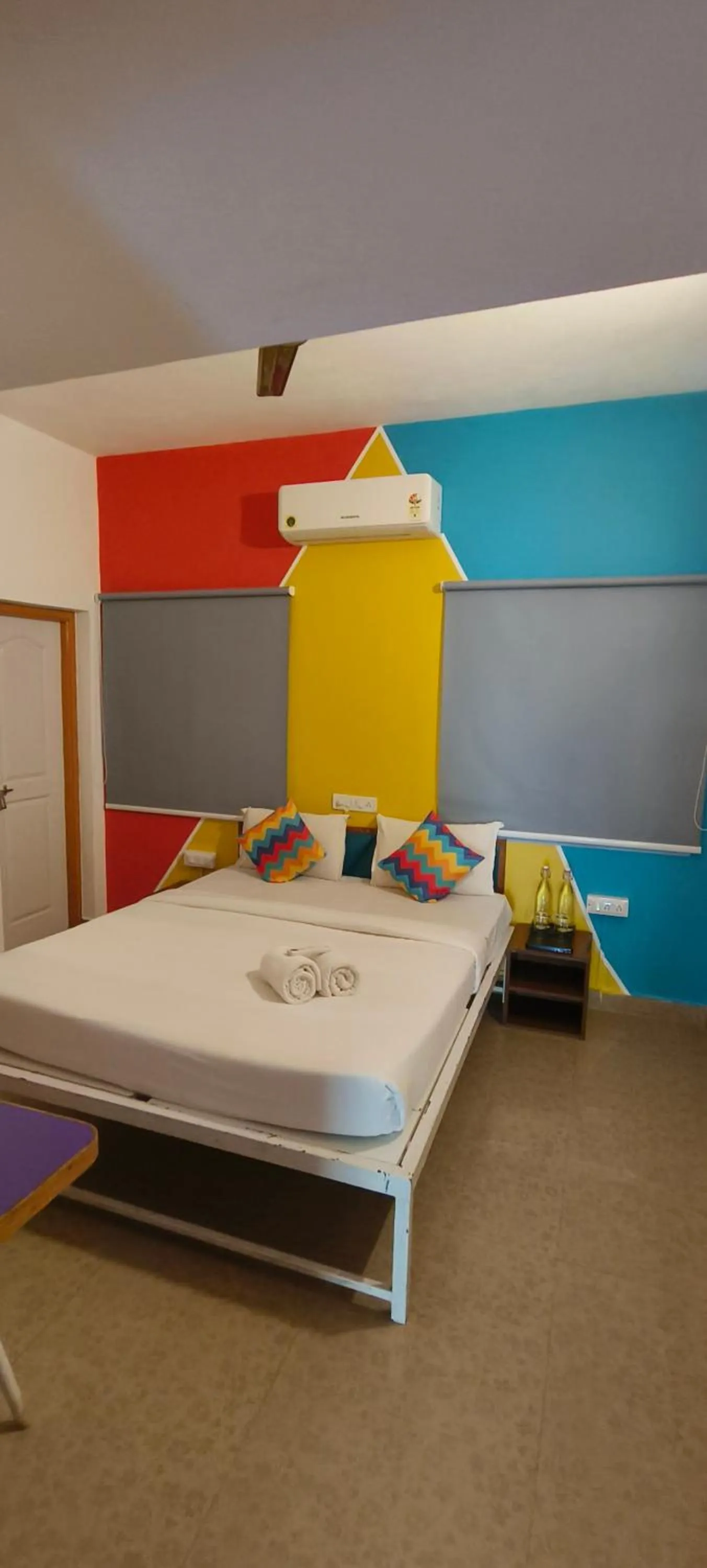 Bed in goSTOPS Coorg