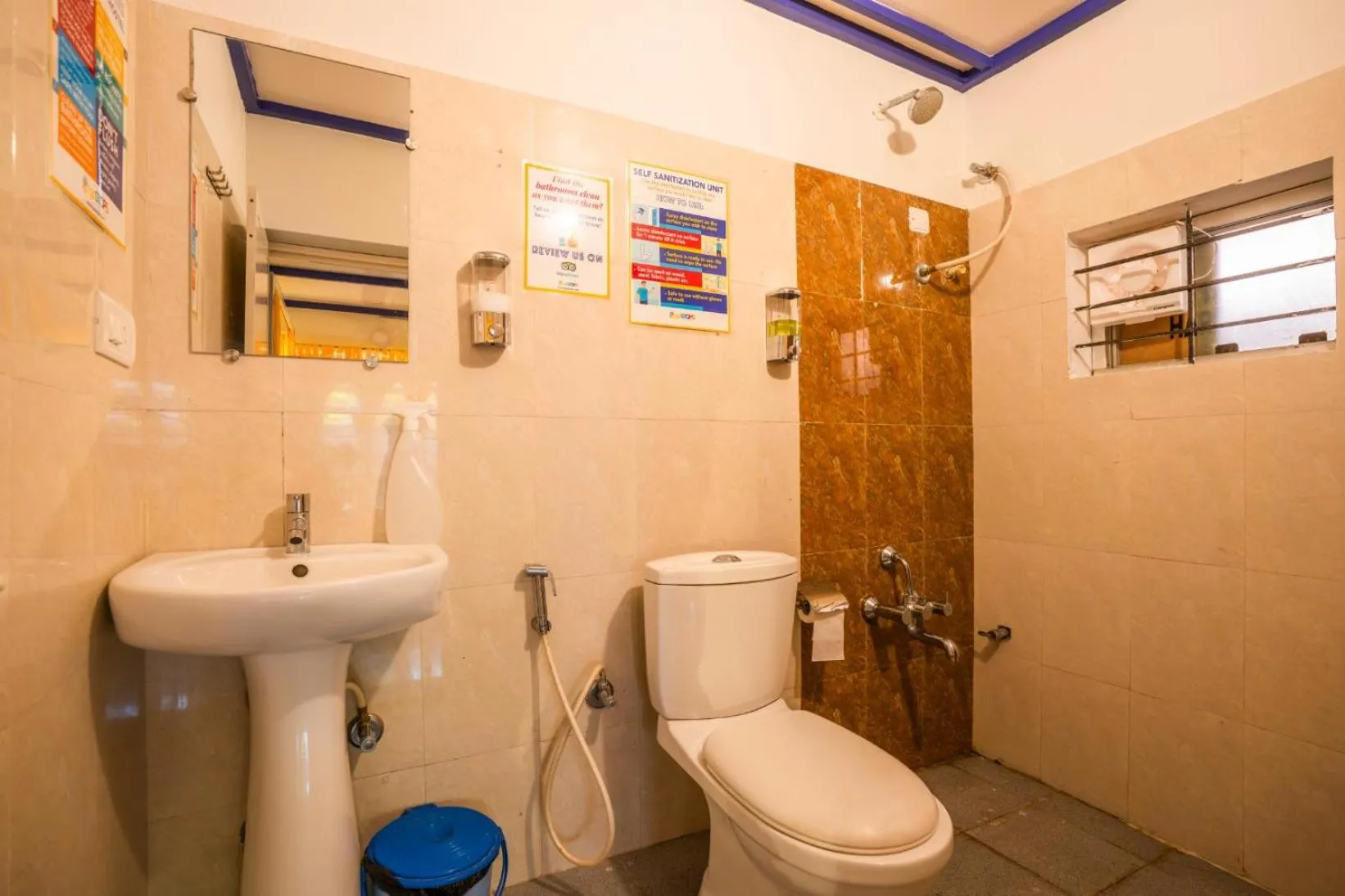 Shower in goSTOPS Coorg