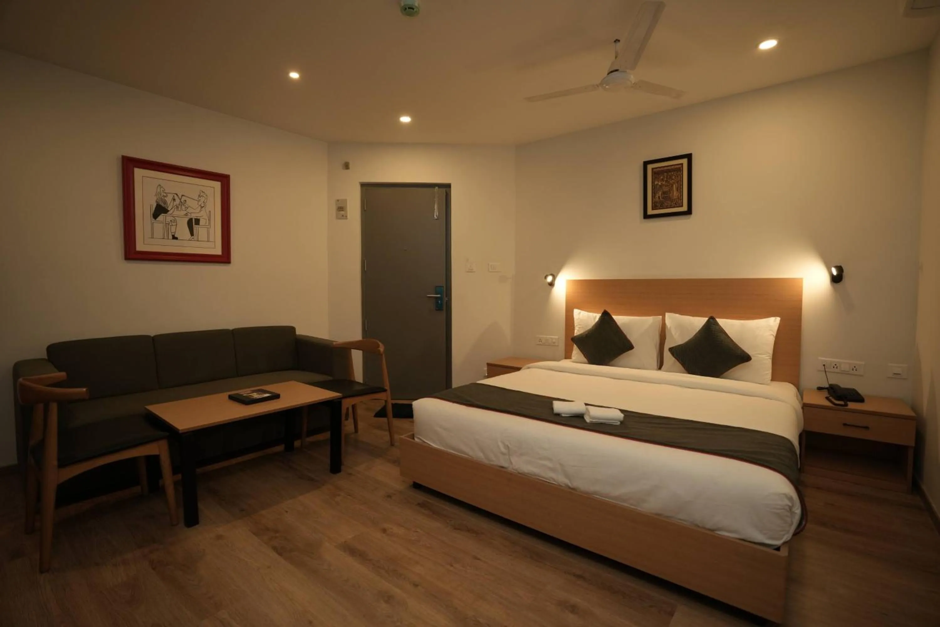 Bedroom, Bed in GRAND GANPAT