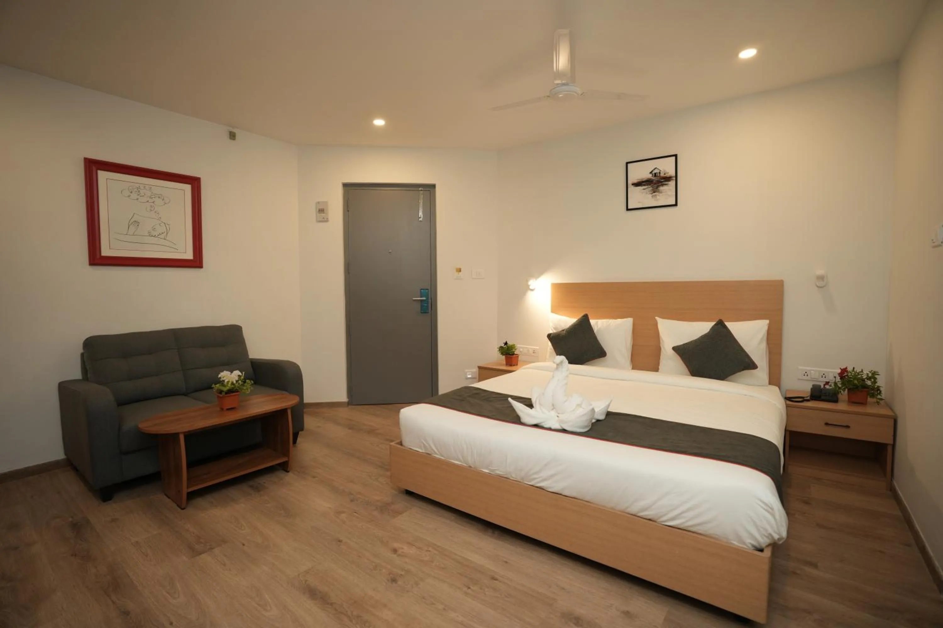 Photo of the whole room, Bed in GRAND GANPAT