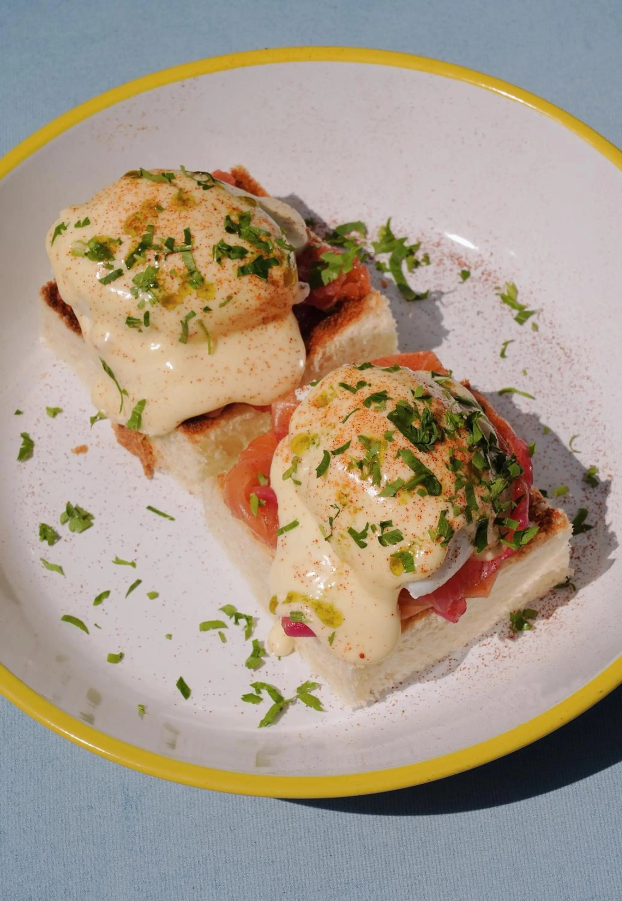 Breakfast in The Blue Fox Hotel