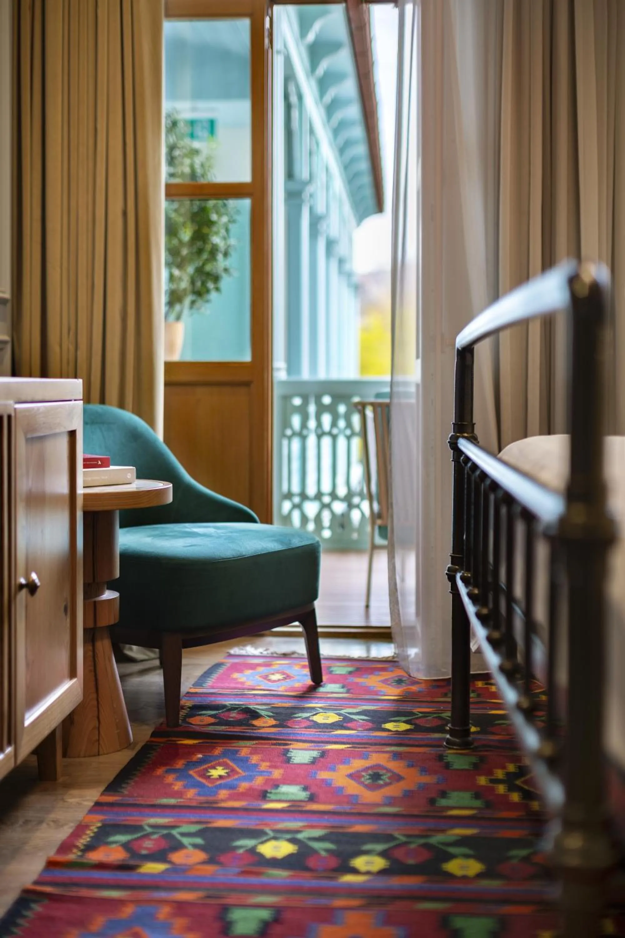 Balcony/Terrace in The Blue Fox Hotel