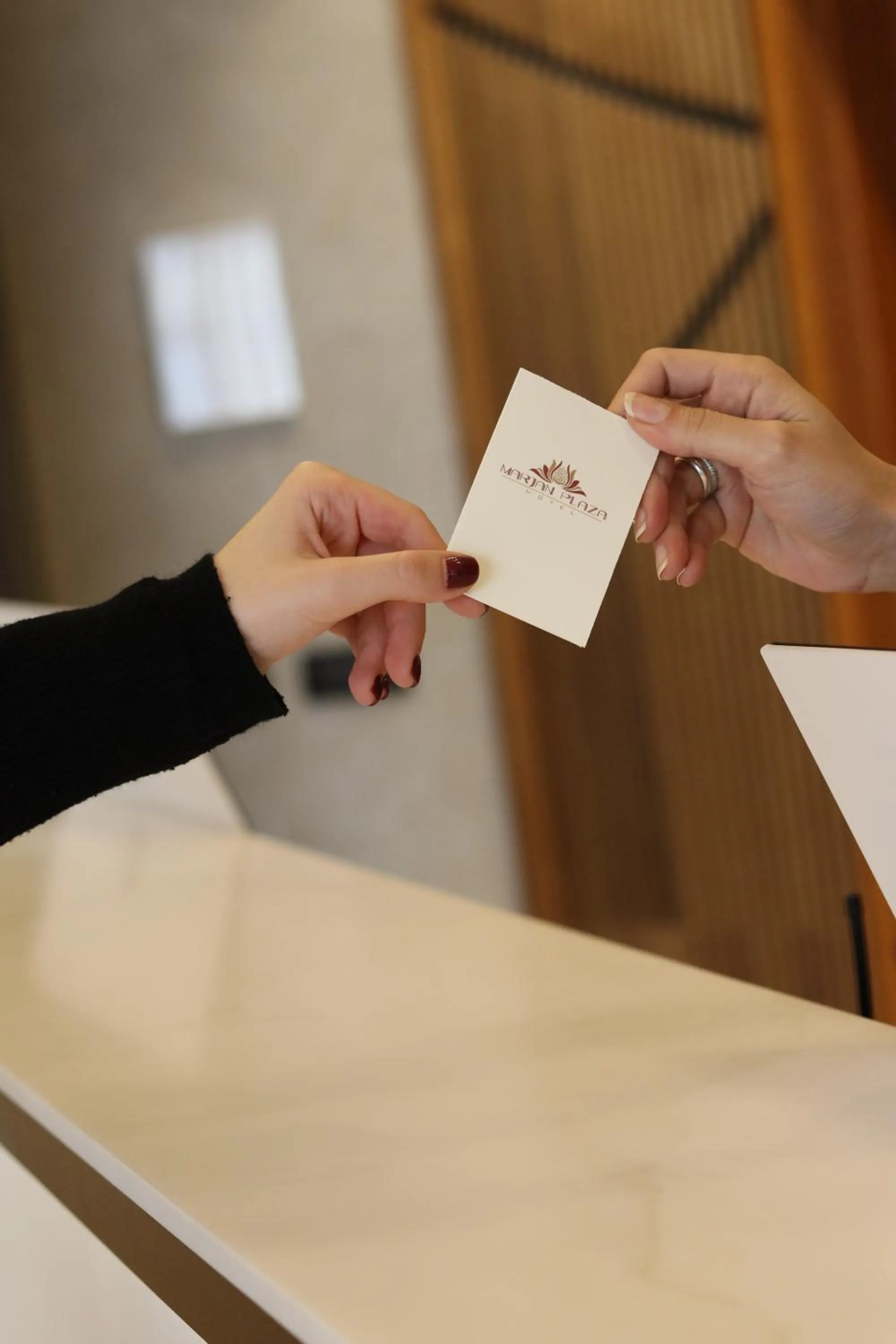Lobby or reception in Marjan Plaza Hotel
