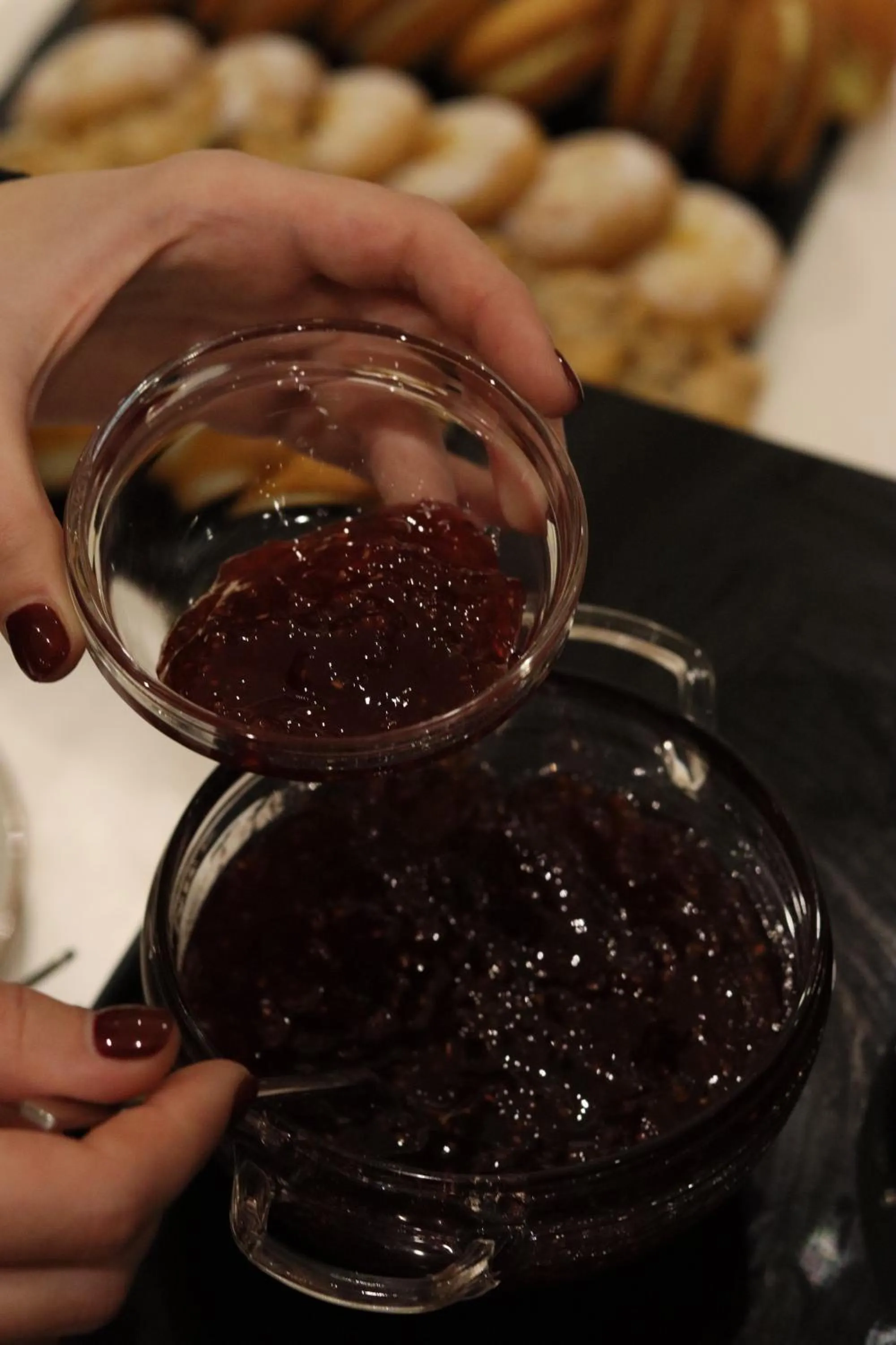 Buffet breakfast in Marjan Plaza Hotel