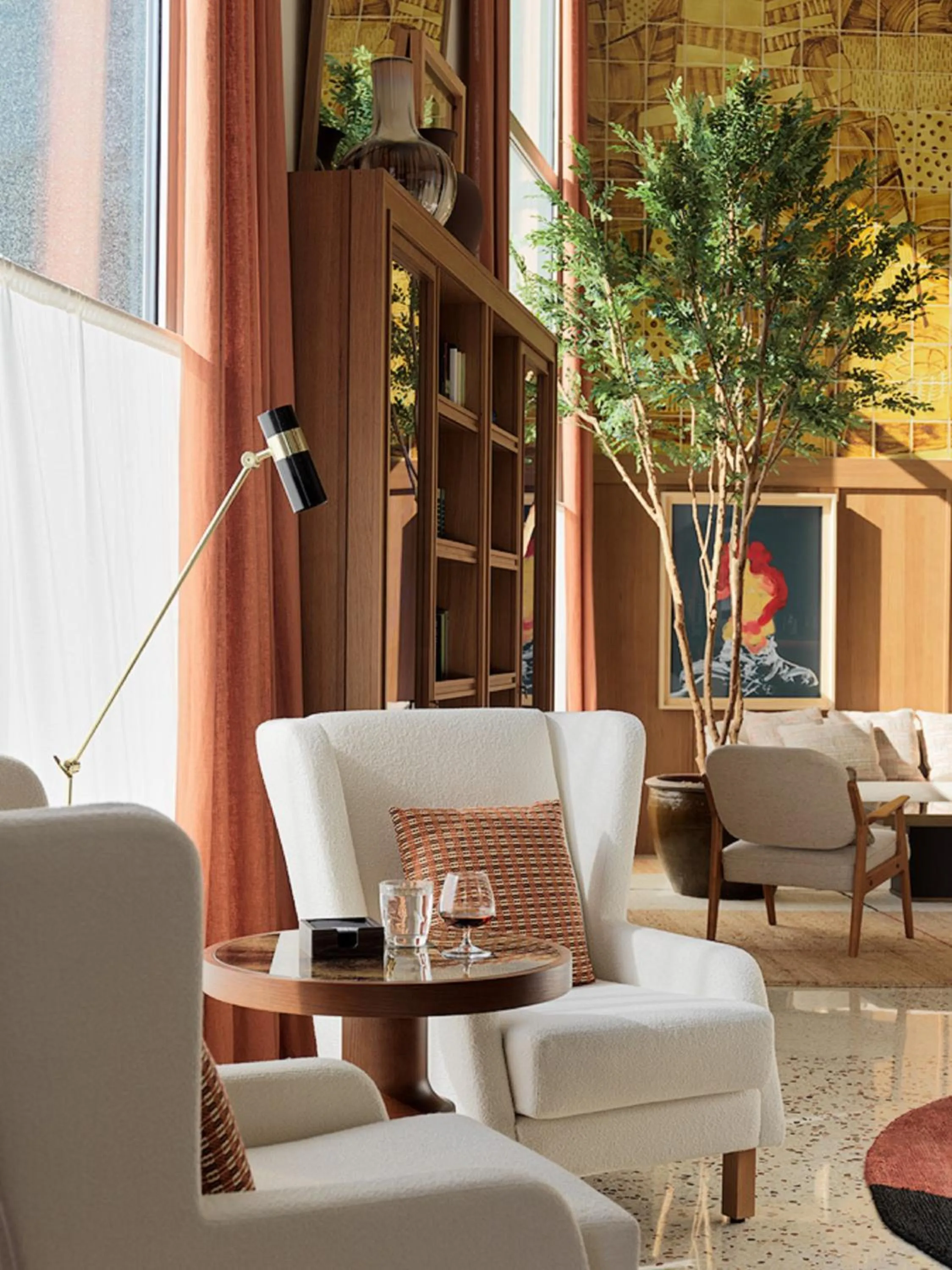 Lobby or reception in H10 Croma Málaga