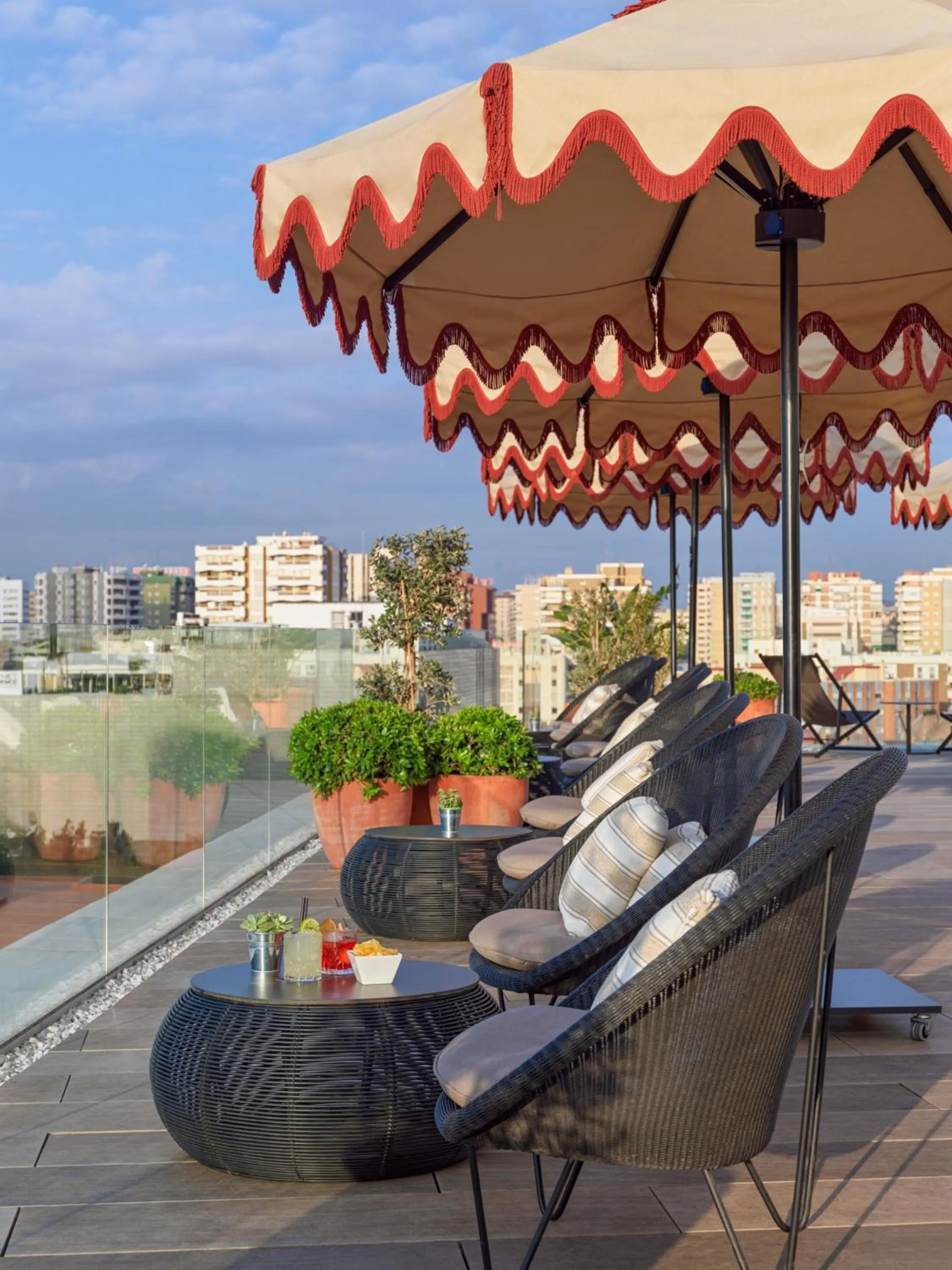 Balcony/Terrace in H10 Croma Málaga