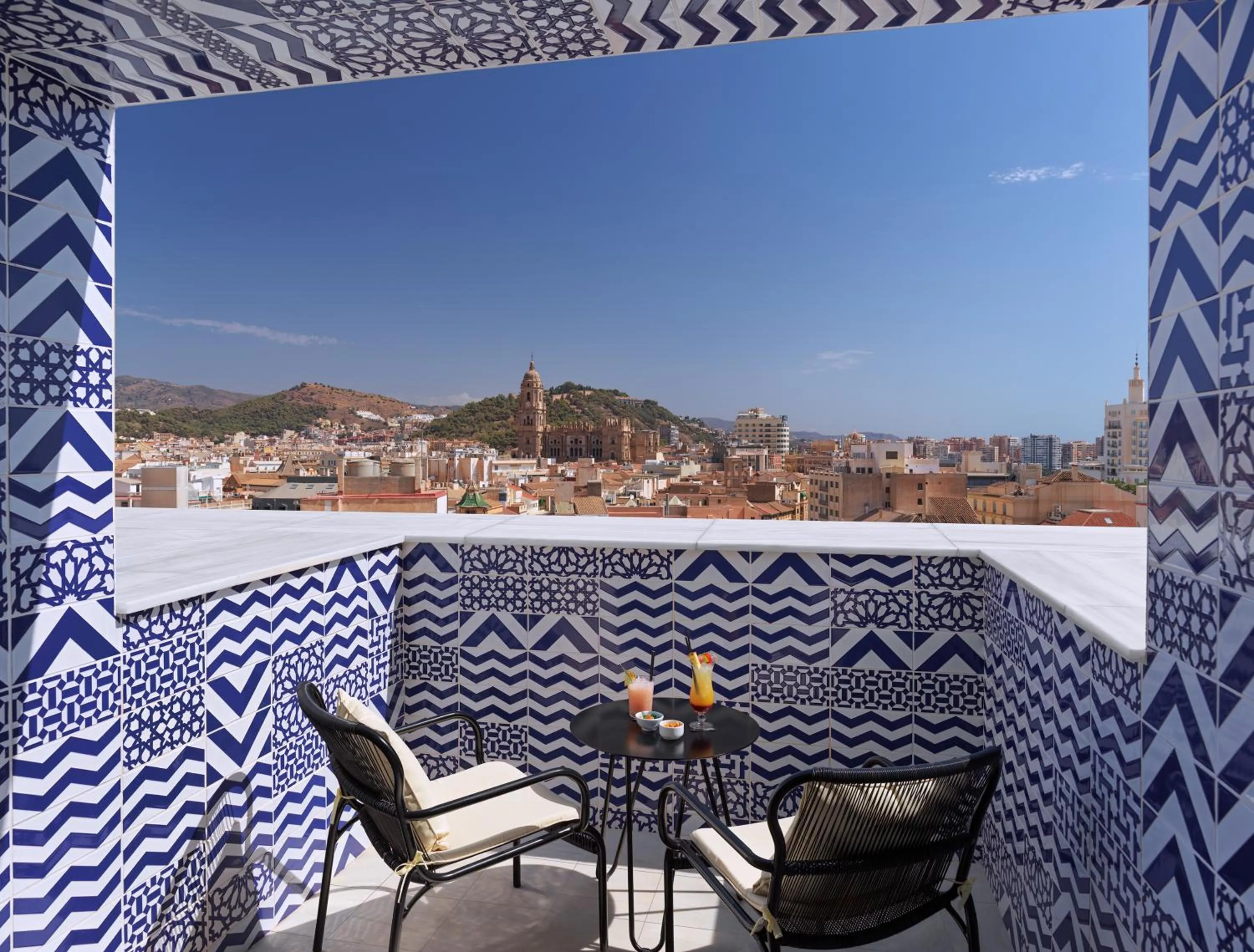 Balcony/Terrace in H10 Croma Málaga