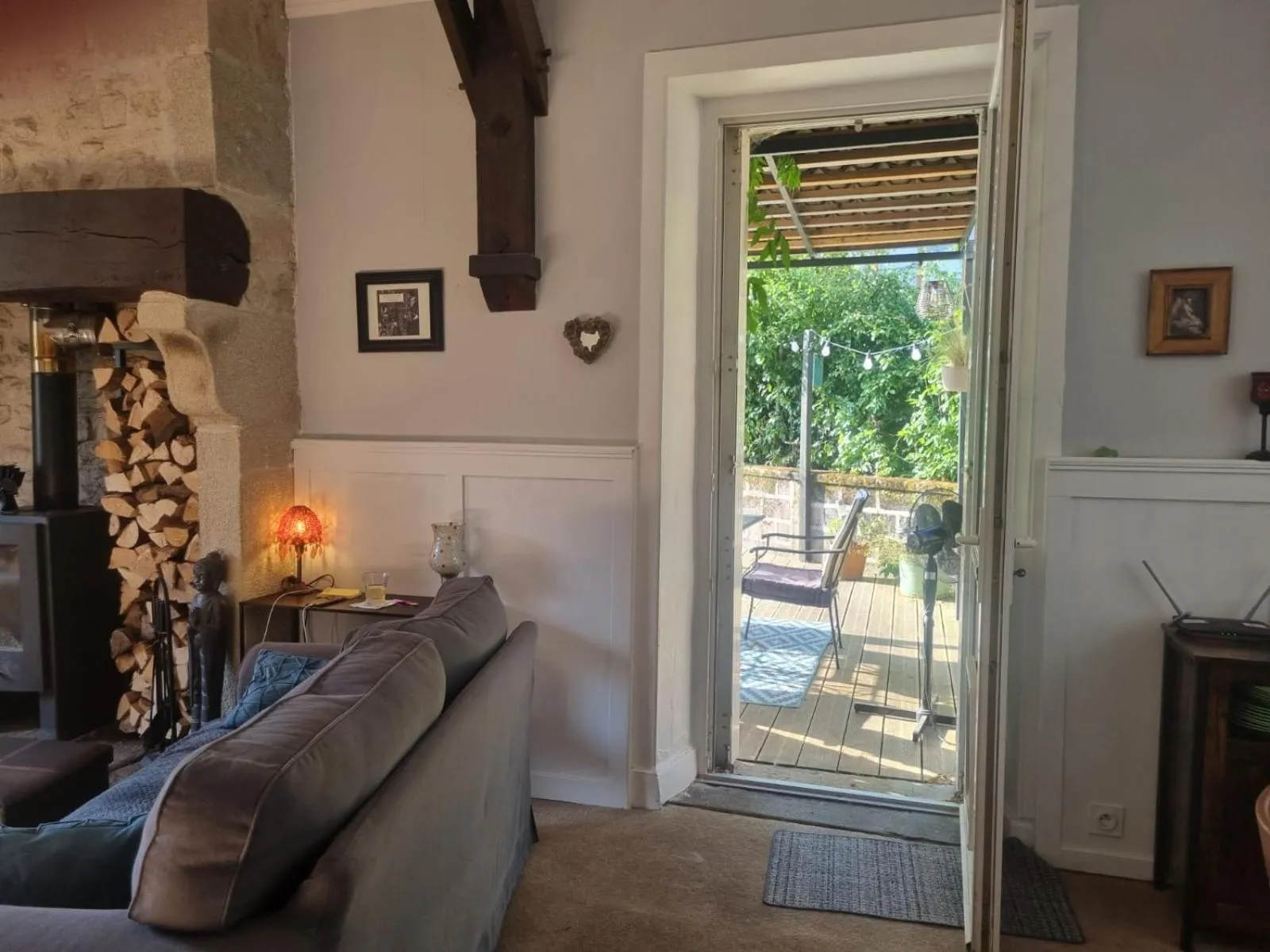 Living room in L'AnciennePoste