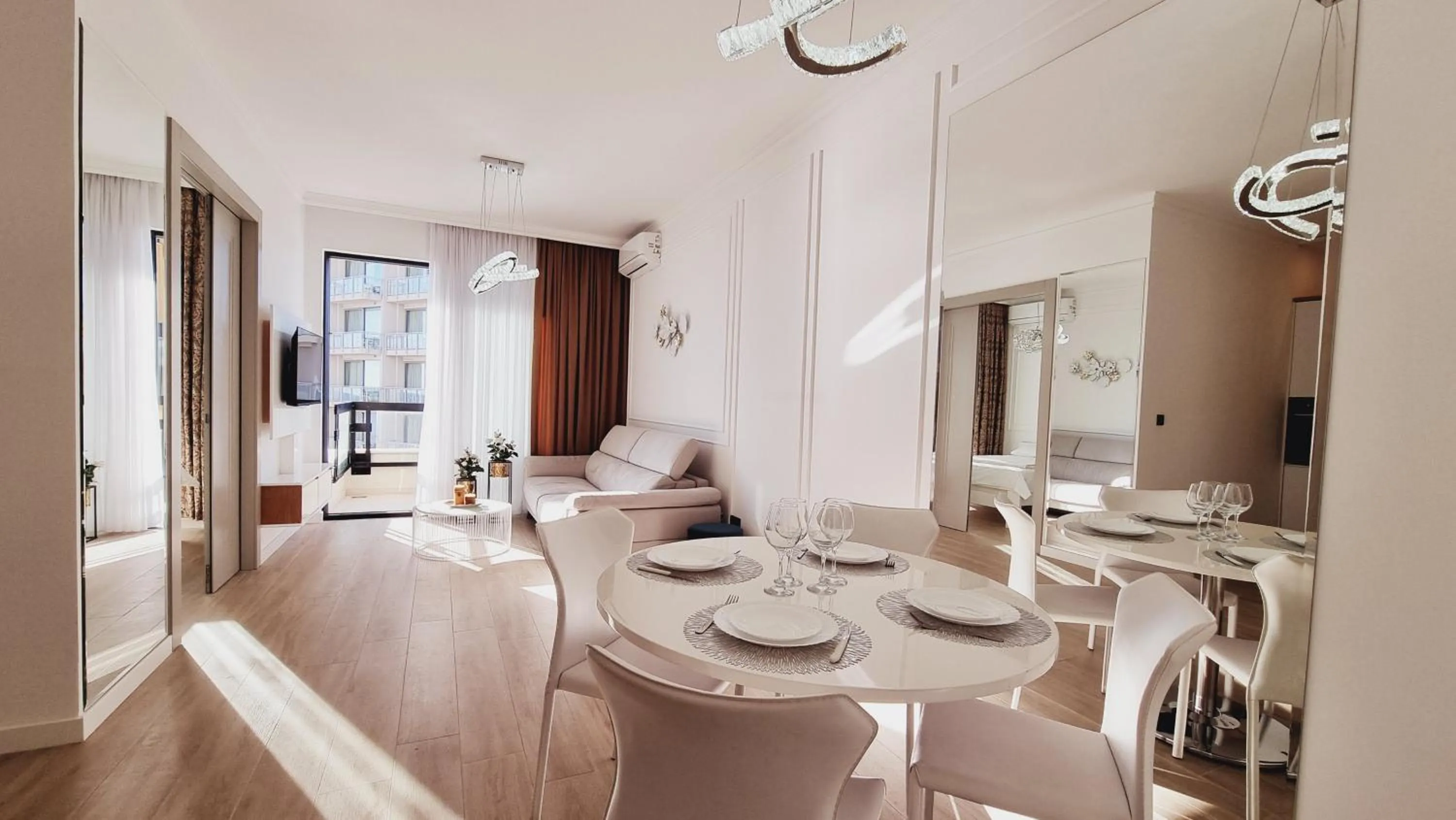 Living room in CASA AL MARE by Moskva