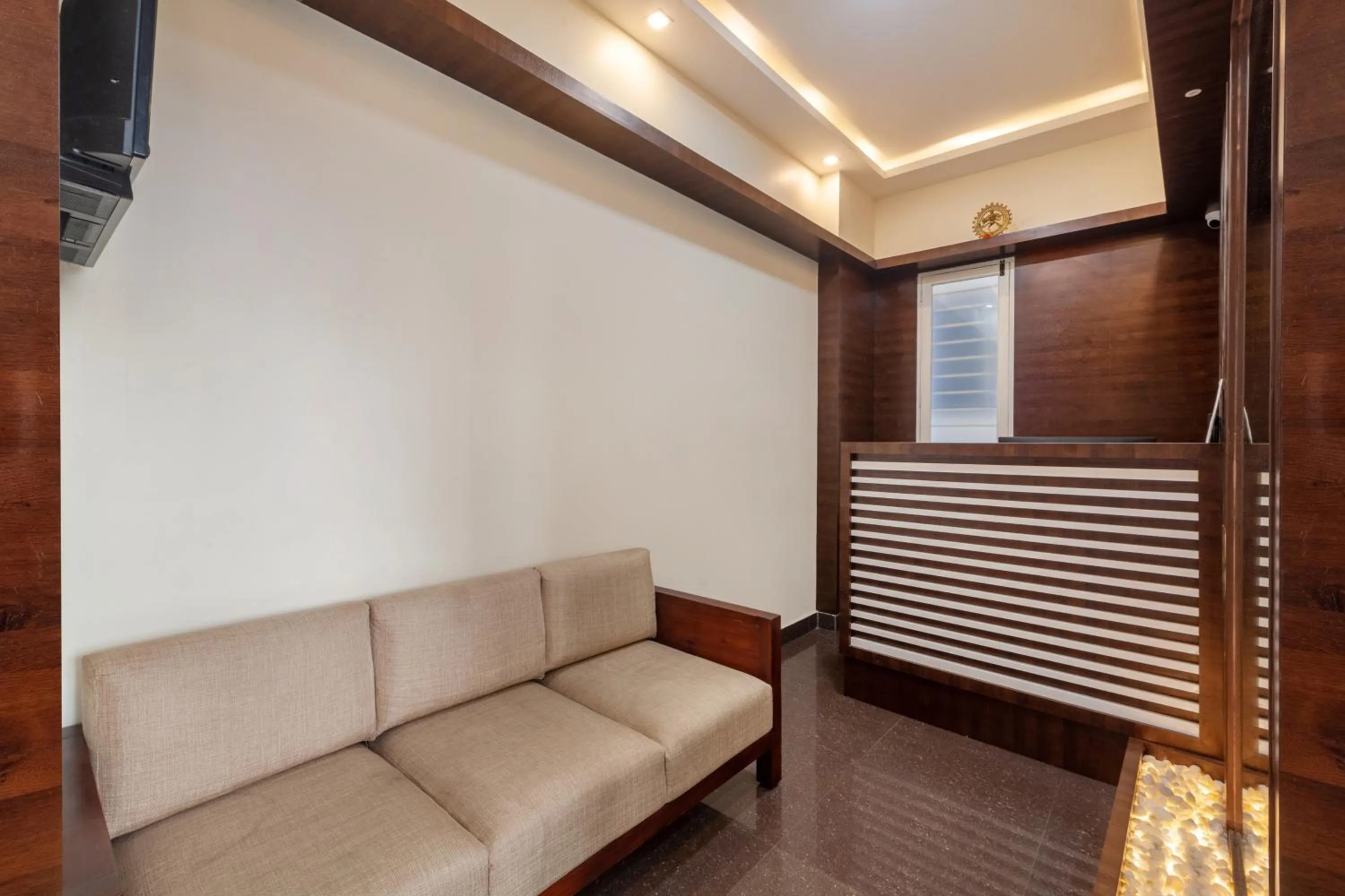 Lobby or reception in Treebo Sans Sarav Kushalnagar