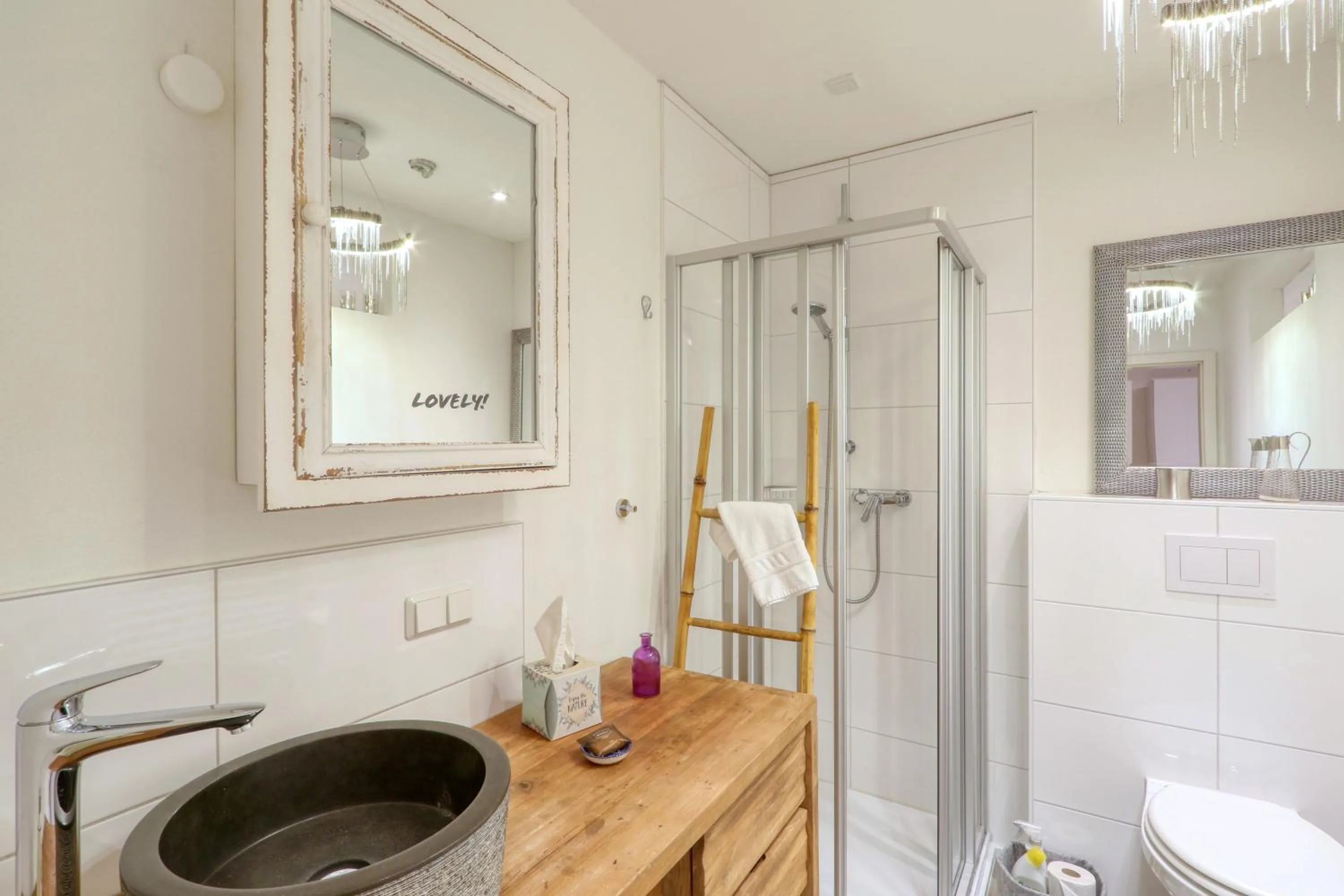 Shower in Harz-Urlaubs-Alm Hotel & Ferienhäuser