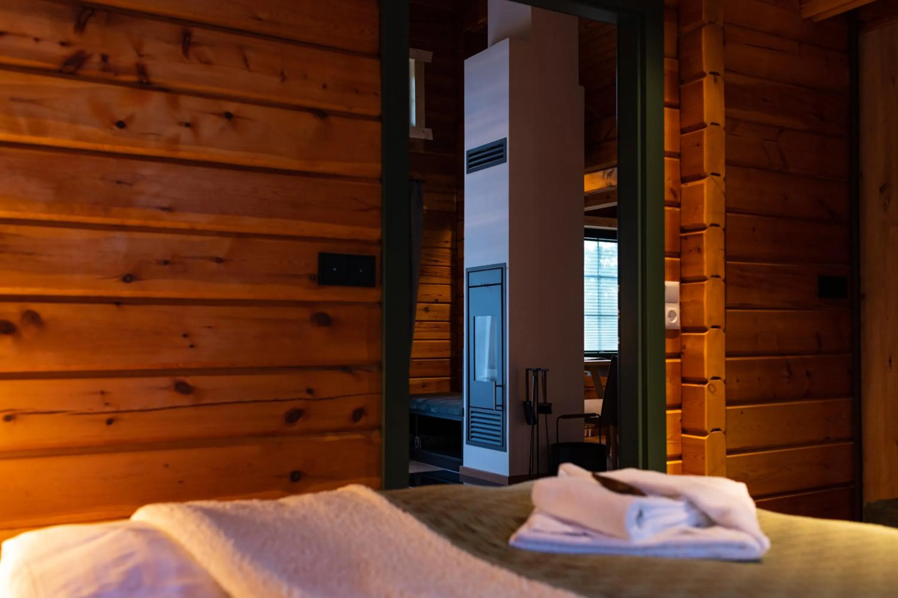 Bed in Harz-Urlaubs-Alm Hotel & Ferienhäuser