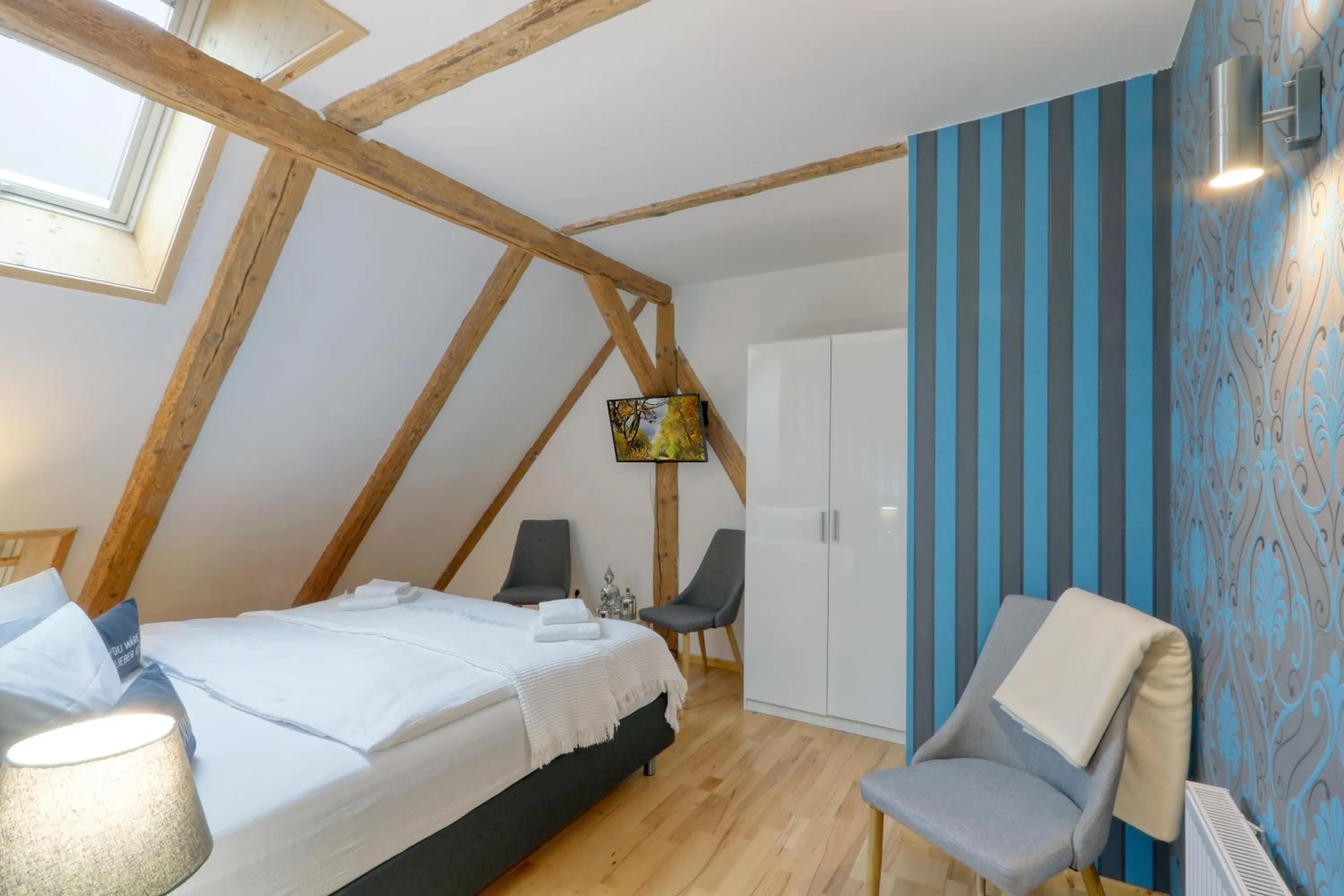 Bedroom, Bed in Harz-Urlaubs-Alm Hotel & Ferienhäuser